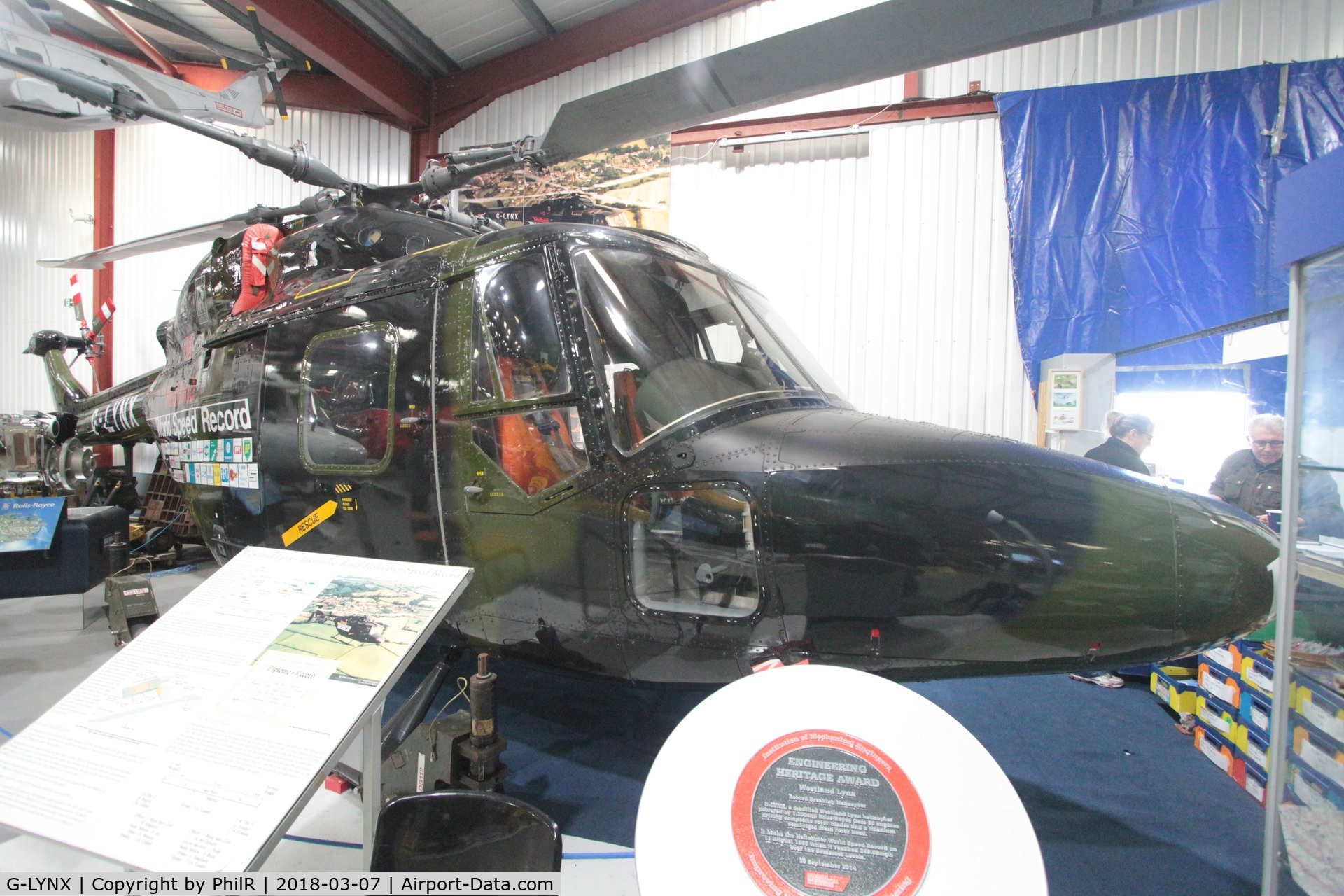 G-LYNX, Westland Lynx 800 C/N 102, G-LYNX 1979 Westland Lynx 800 Helicopter Museum