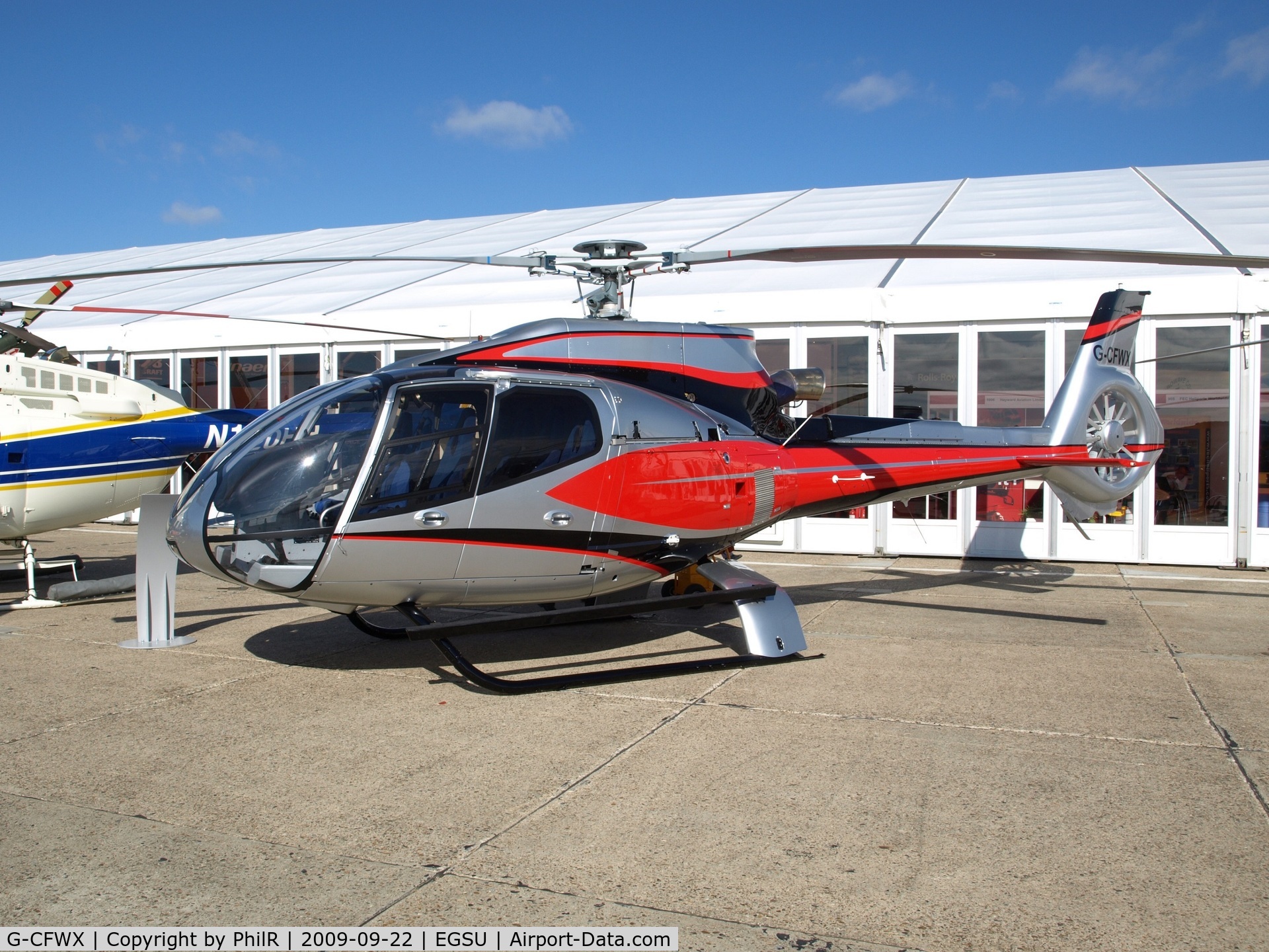 G-CFWX, 2009 Eurocopter EC-130B-4 (AS-350B-4) C/N 4746, 2009 Eurocopter EC-130B G-CFWX Helitech