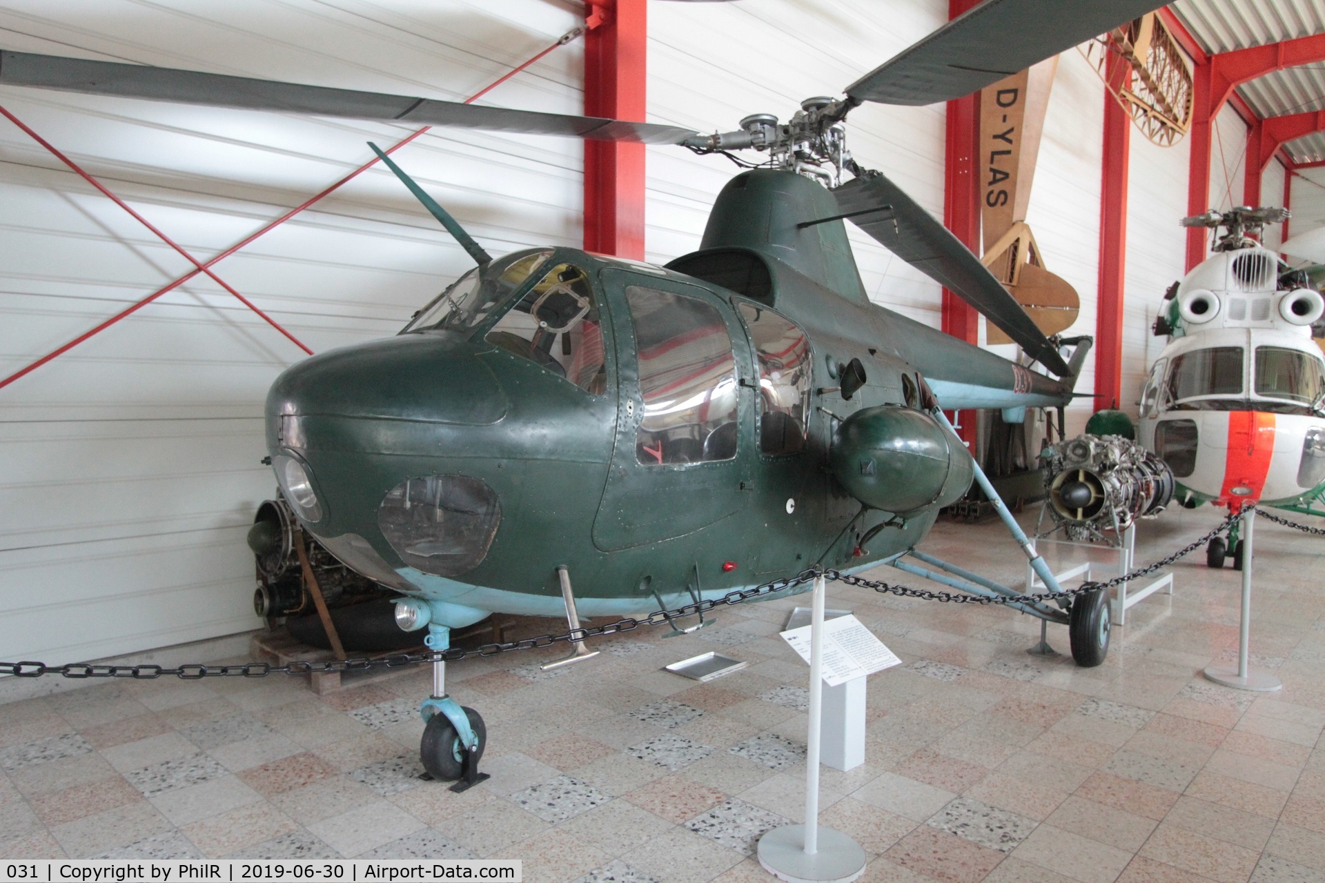 031, 1964 Mil SM-1Wb C/N 401031, 031 PZL SM-1 Hungarian Air Force Hermeskeil
