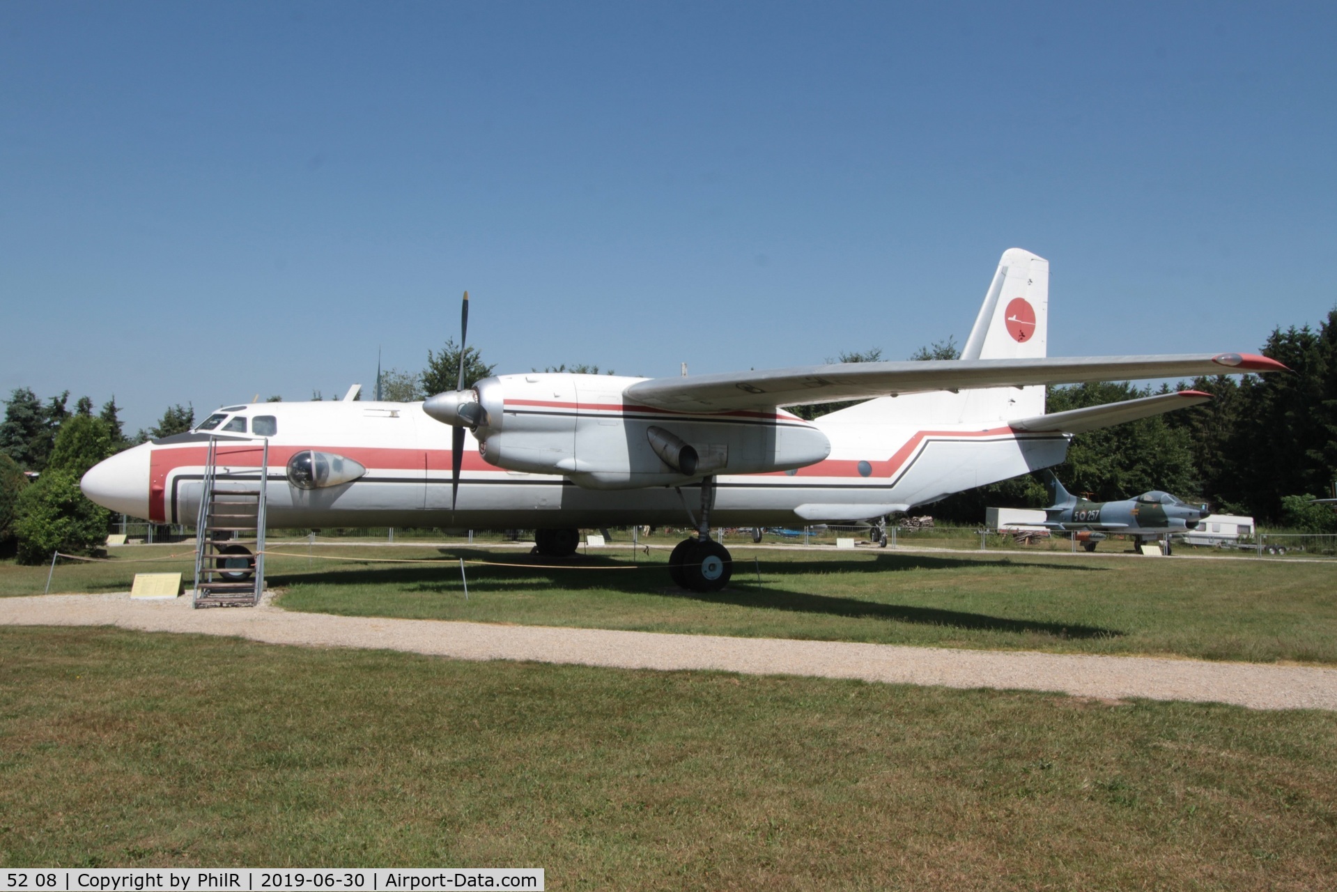 52 08, 1981 Antonov An-26T C/N 10706, 52+08 (DDR 368) 1981 Antonov An-26T GAF ex DDR Government Hermeskeil