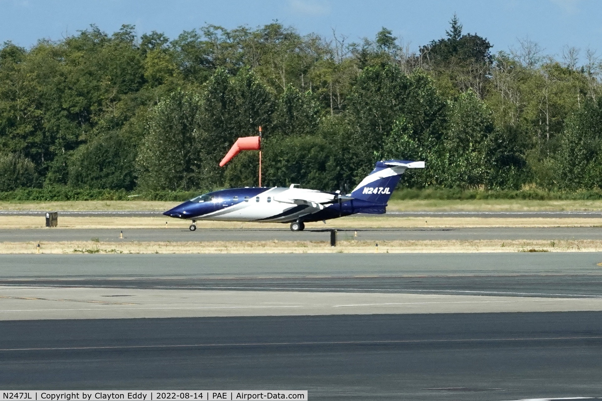 N247JL, 2010 Piaggio P-180 Avanti II C/N 1207, Paine Field Washington 2022.