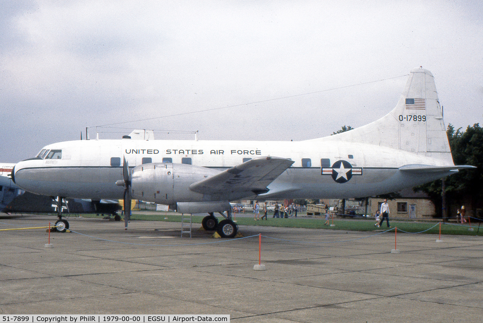 51-7899, 1951 Convair VT-29B C/N 240-311, 51-7899 1953 Convair VT-29B USAF Duxford