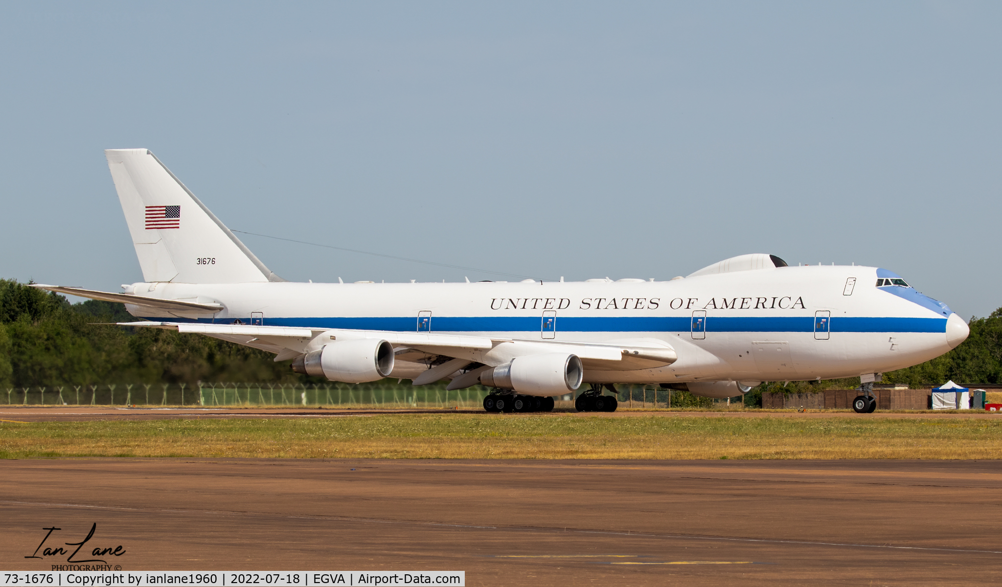 73-1676, 1973 Boeing E-4B C/N 20682, RIAT 2022