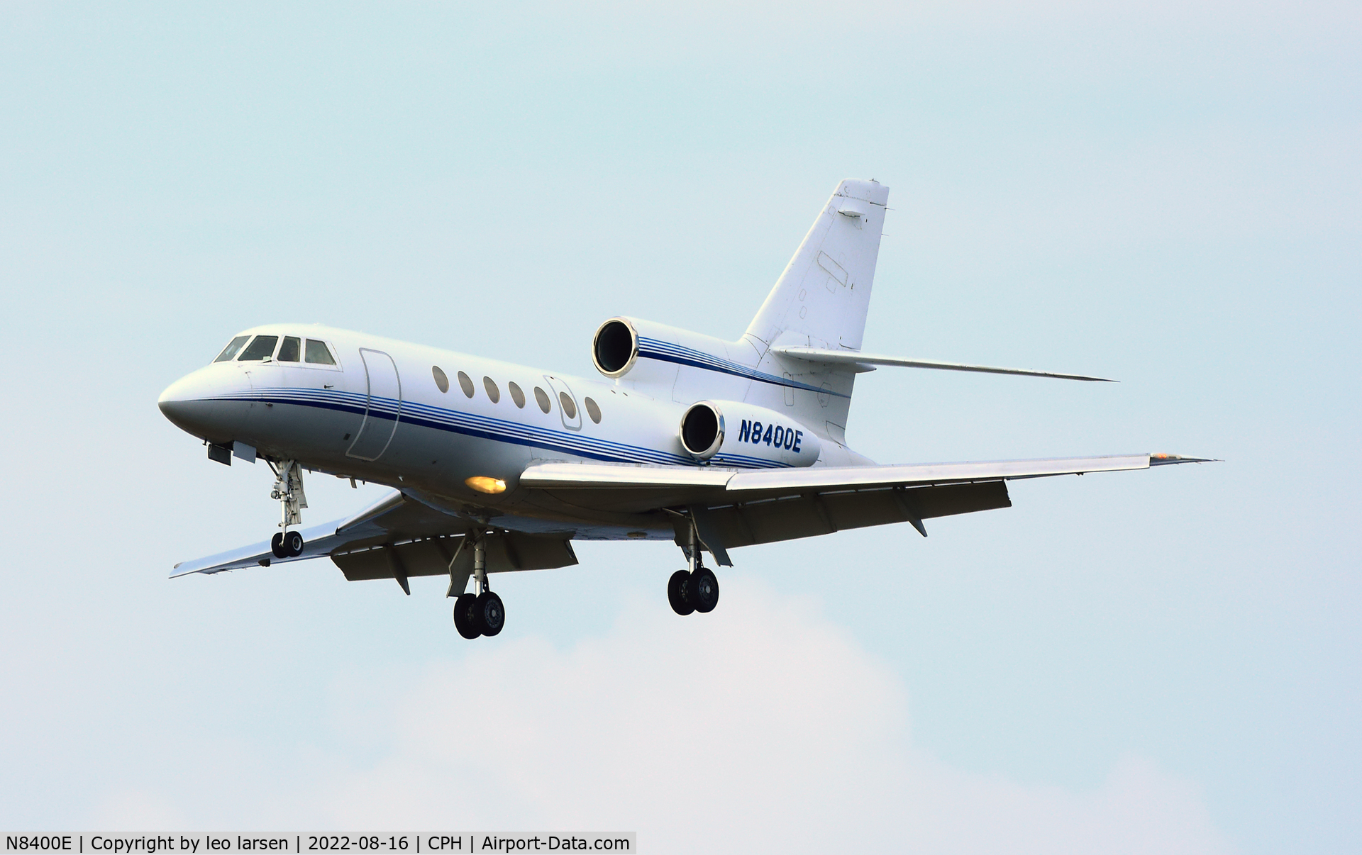 N8400E, 1984 Dassault Falcon 50 C/N 150, Copenhagen 16.8.2022