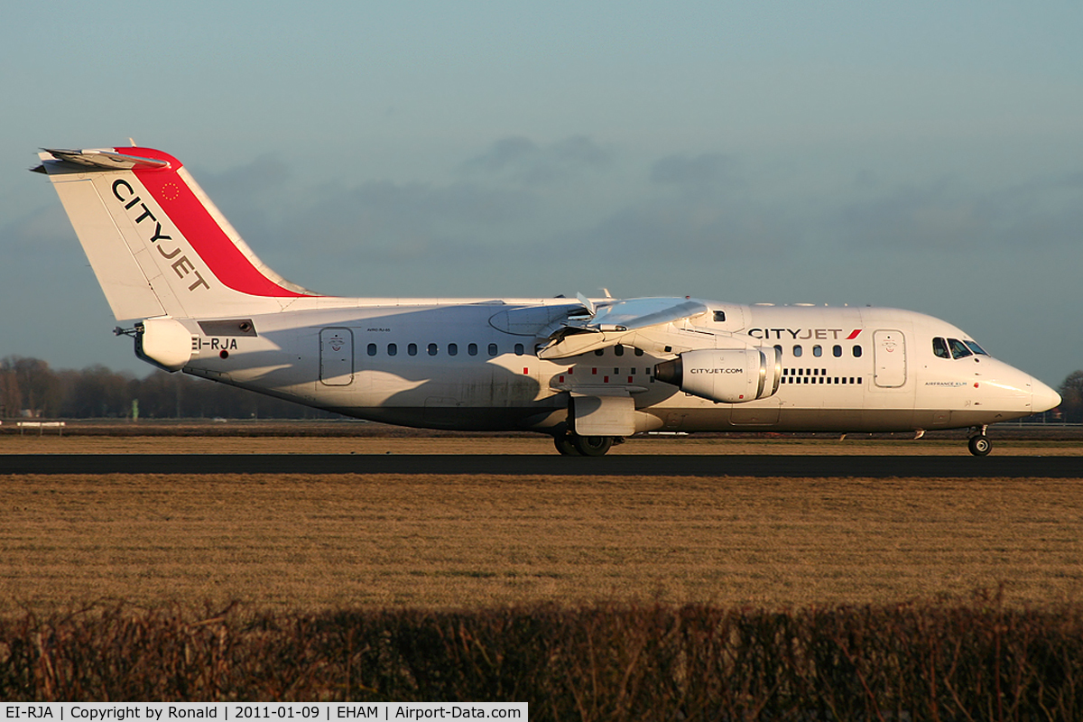 EI-RJA, 1998 British Aerospace Avro 146-RJ85A C/N E2329, at spl