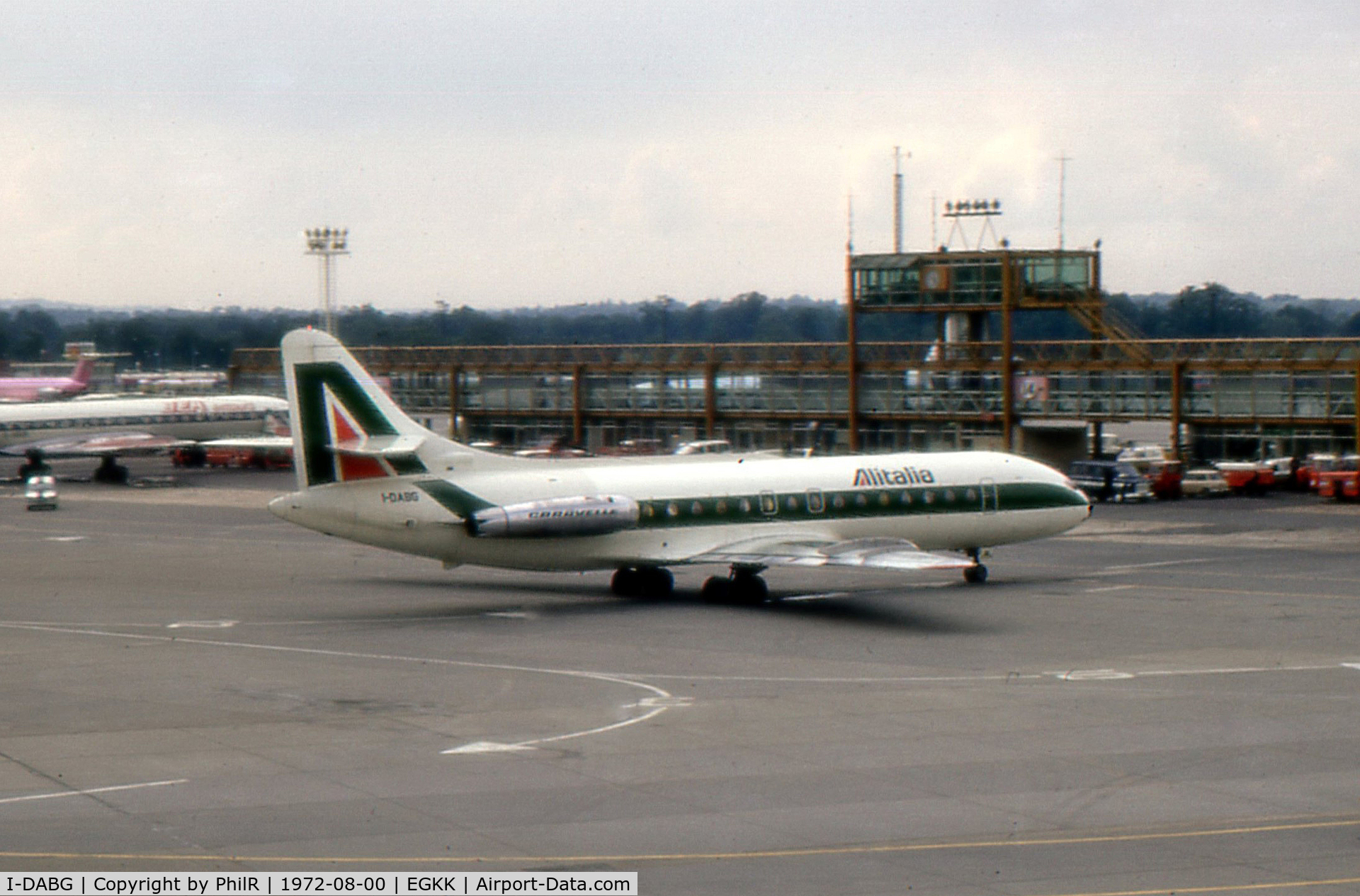I-DABG, 1966 Sud Aviation SE-210 Caravelle VI-N C/N 205, Alitalia 1966 SE210 Caravelle VI-N I-DABG LGW