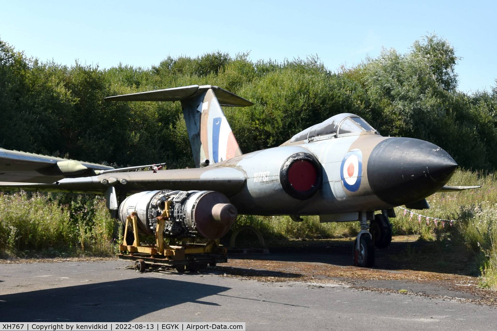 XH767, Gloster Javelin FAW.9 C/N Not found XH767, At the Yorkshire Air Museum.