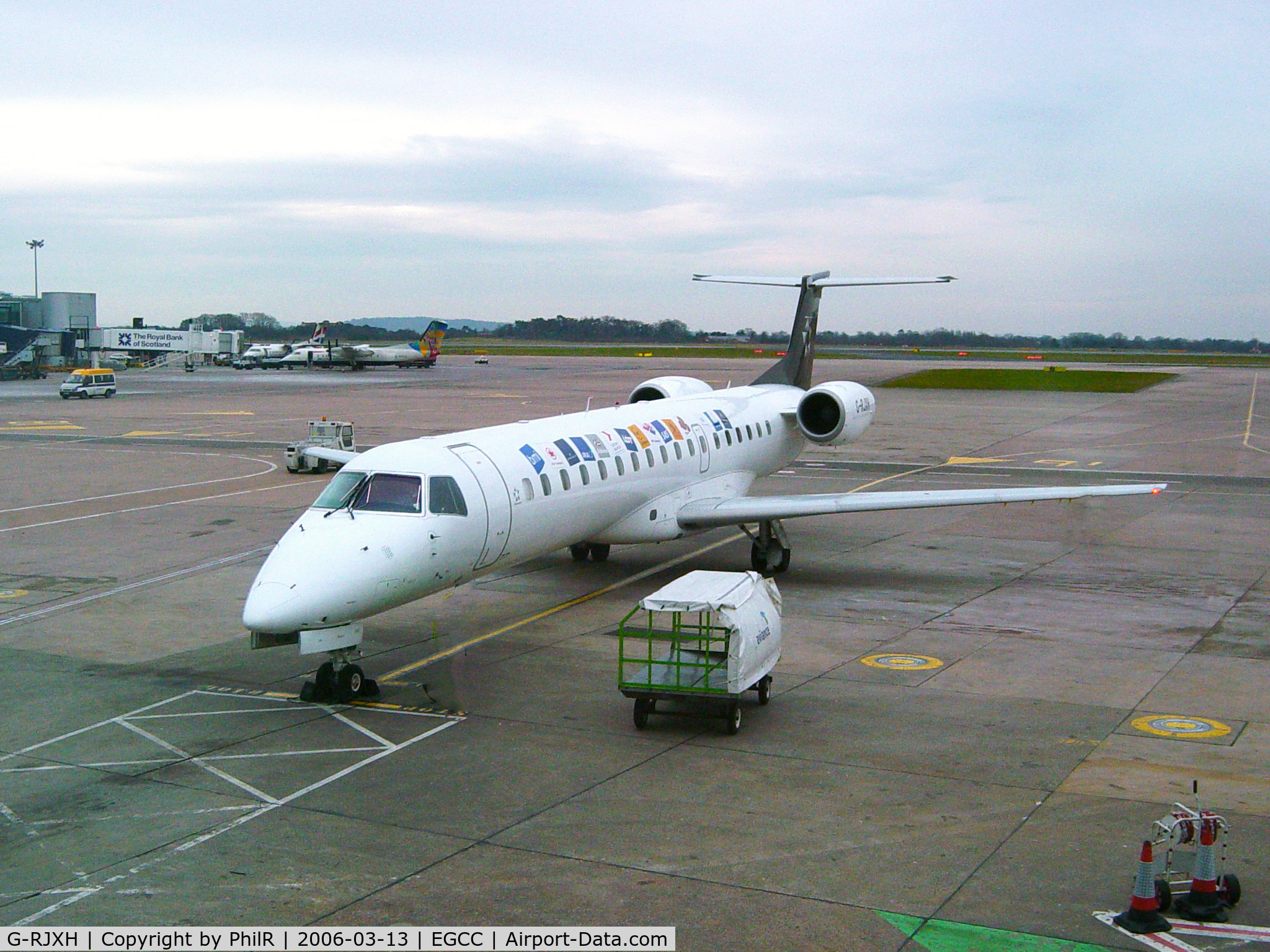 G-RJXH, 2001 Embraer EMB-145EP (ERJ-145EP) C/N 145442, British Midland 2001 Embraer EMB-145EP G-RJXH MAN