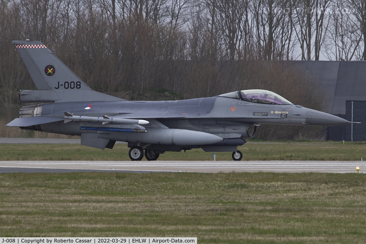 J-008, General Dynamics F-16AM Fighting Falcon C/N 6D-164, Frisian Flag 2022
