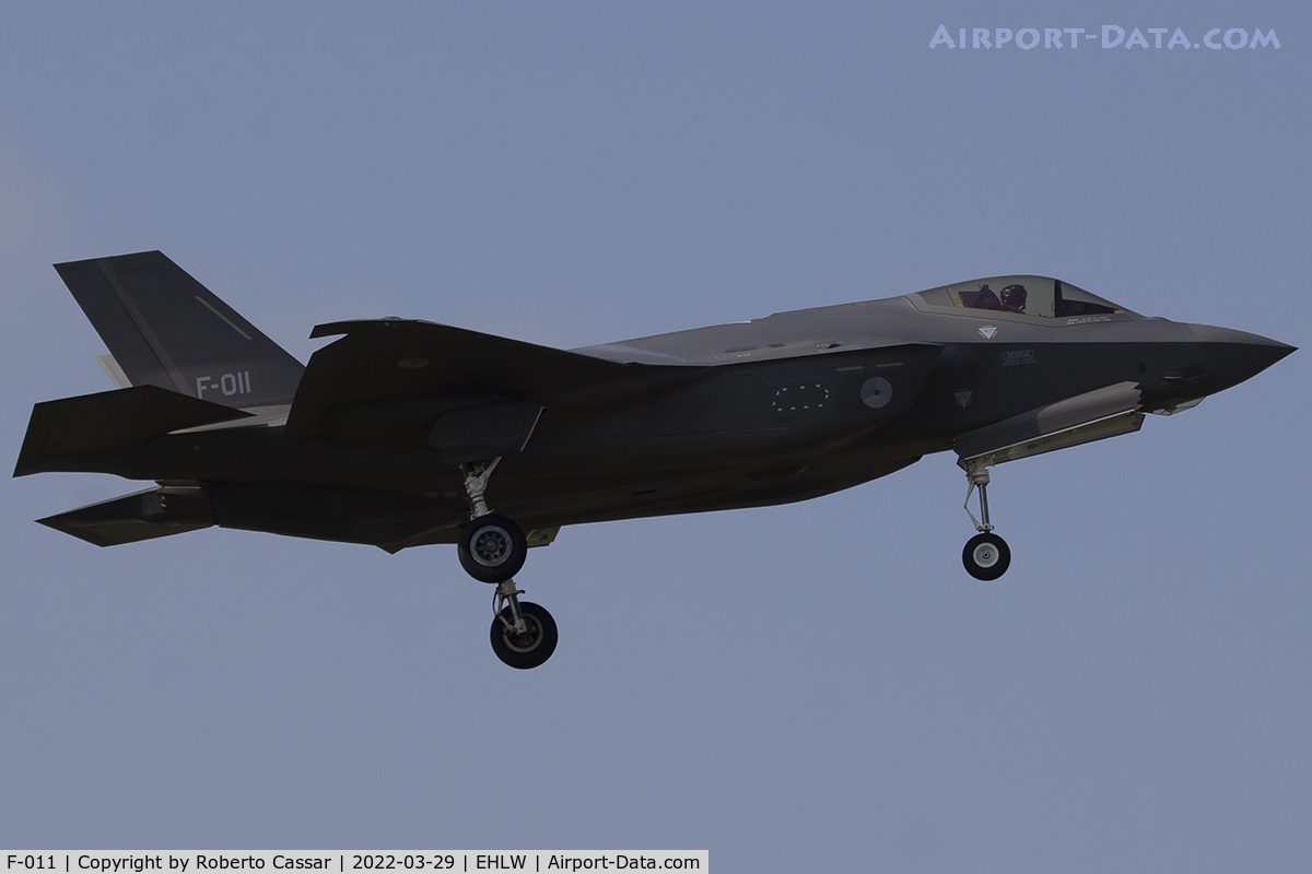 F-011, 2020 Lockheed Martin F-35A Lightning II C/N AN-11, Frisian Flag 2022
