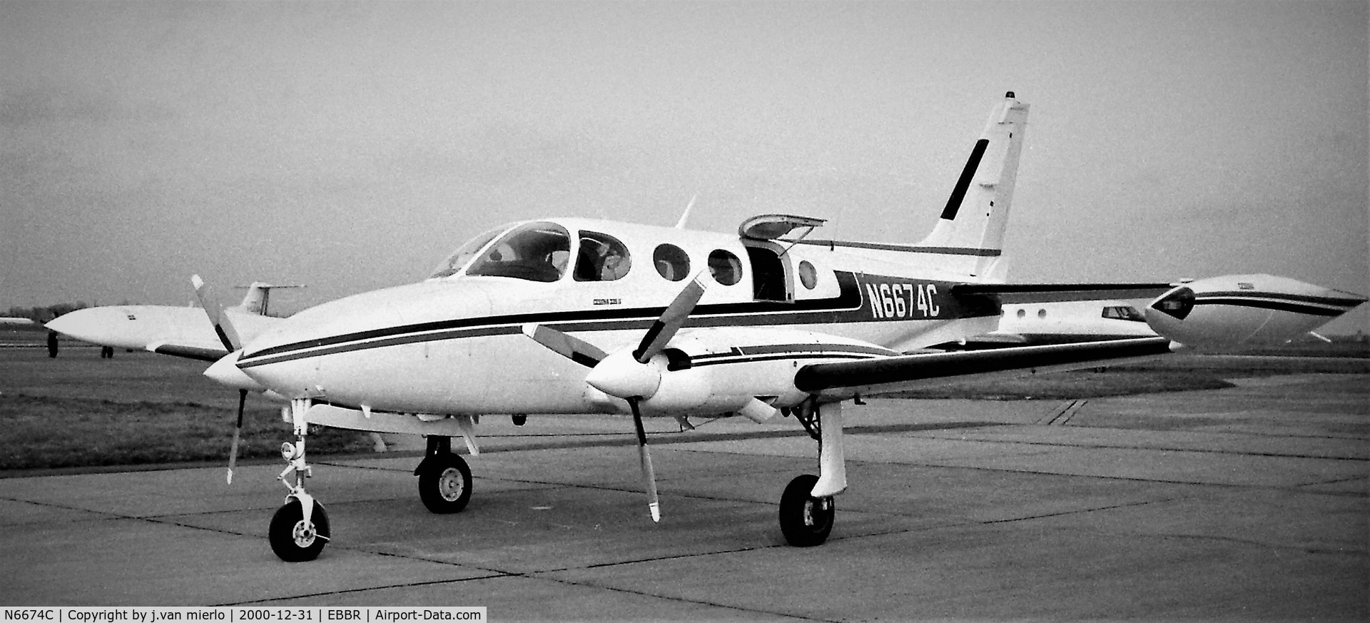 N6674C, 1980 Cessna 335 C/N 335-0058, Belgium