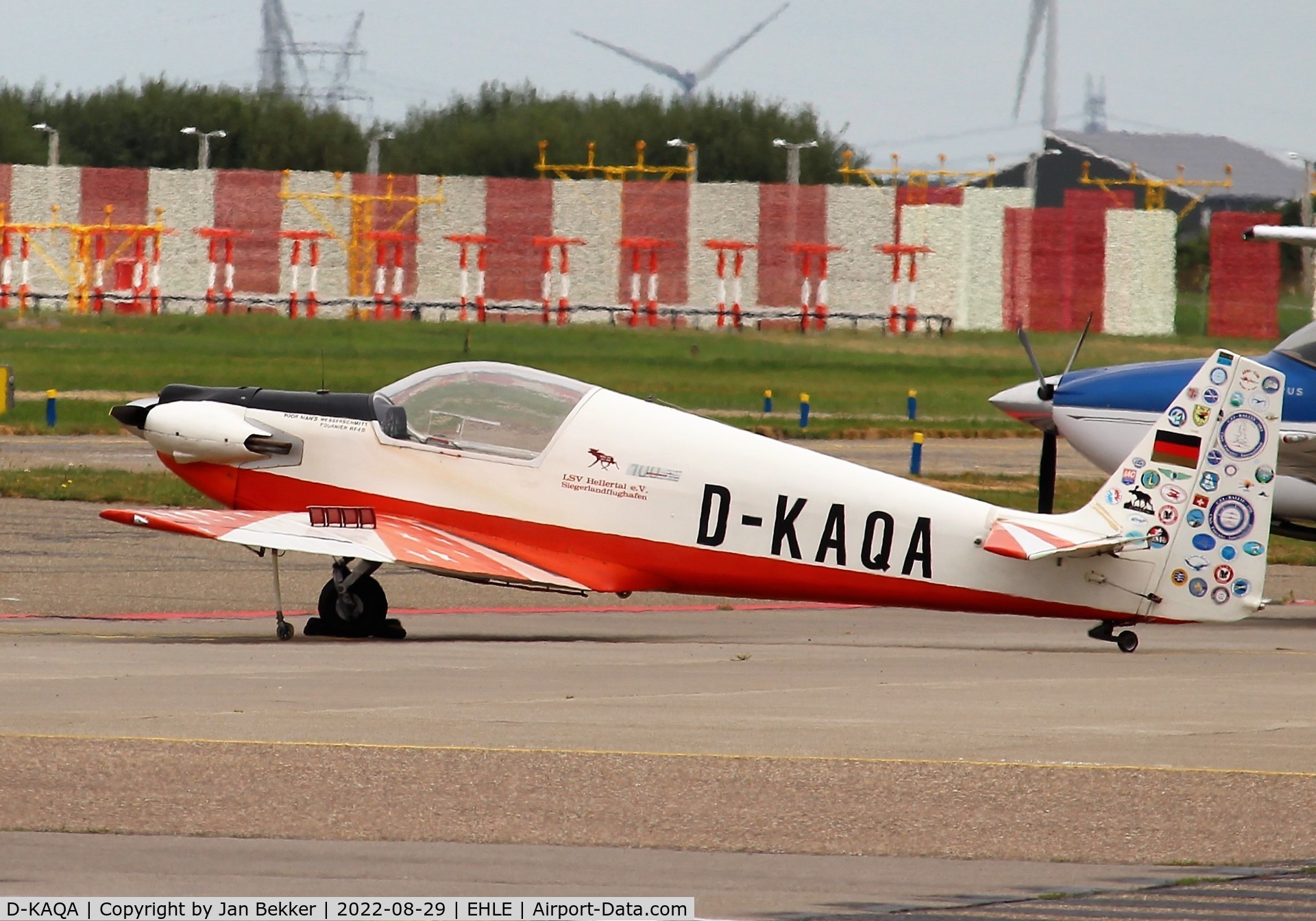 D-KAQA, Sportavia-Putzer Fournier RF-4D C/N 4038, Lelystad Airport