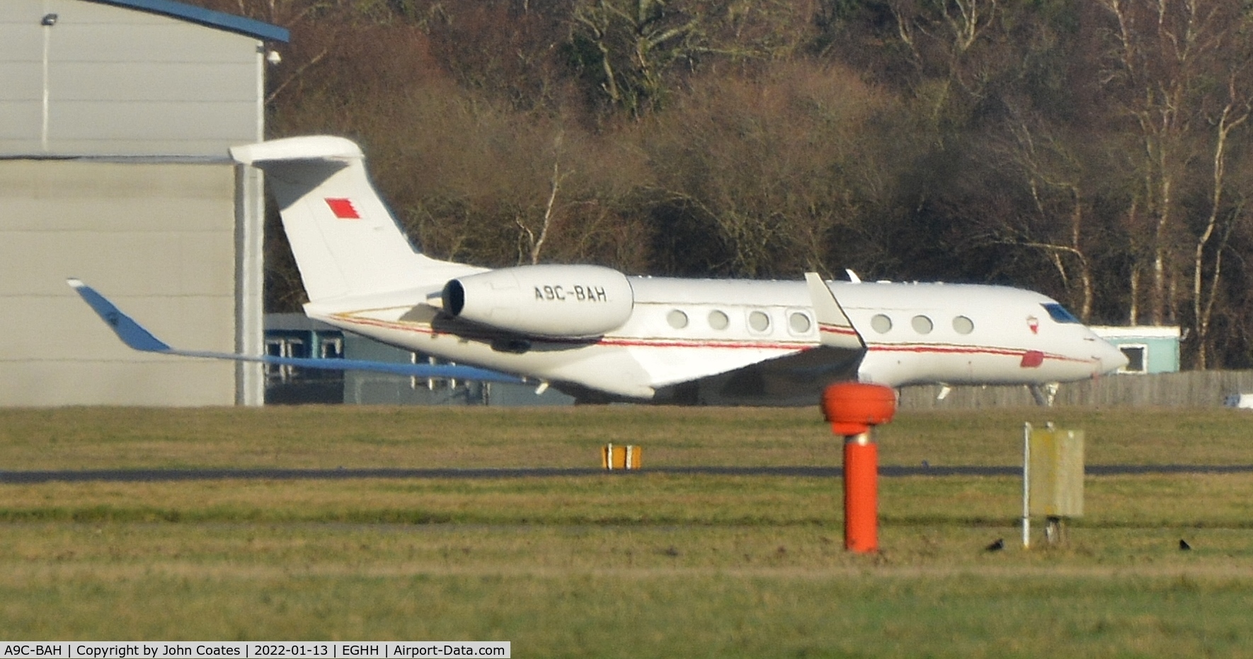 A9C-BAH, 2014 Gulfstream Aerospace G650 (G-VI) C/N 6081, Parked at XLR
