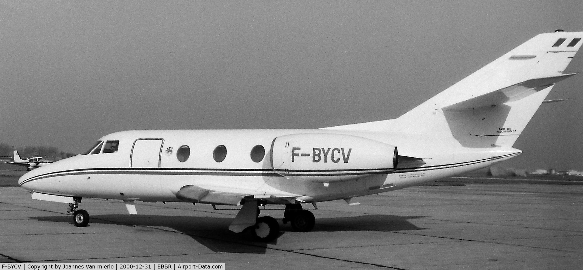 F-BYCV, 1977 Dassault Falcon 10 C/N 93, Brussels