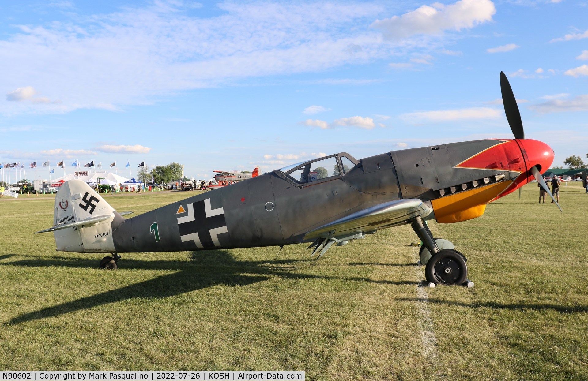 N90602, Messerschmitt Bf-109 C/N 193, Messerschmitt Bf-109