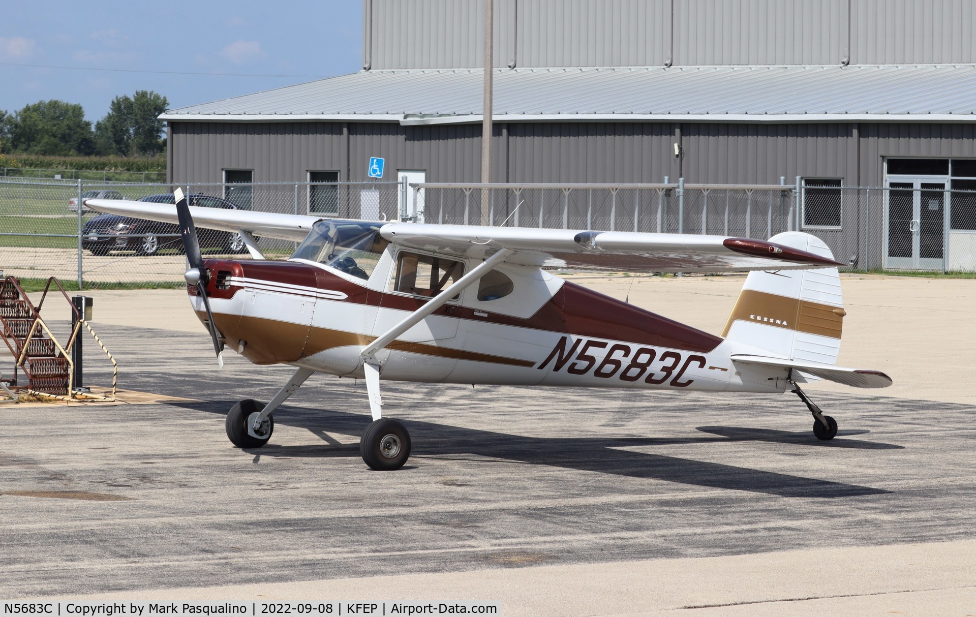 N5683C, 1952 Cessna 140A C/N 15639, Cessna 140A