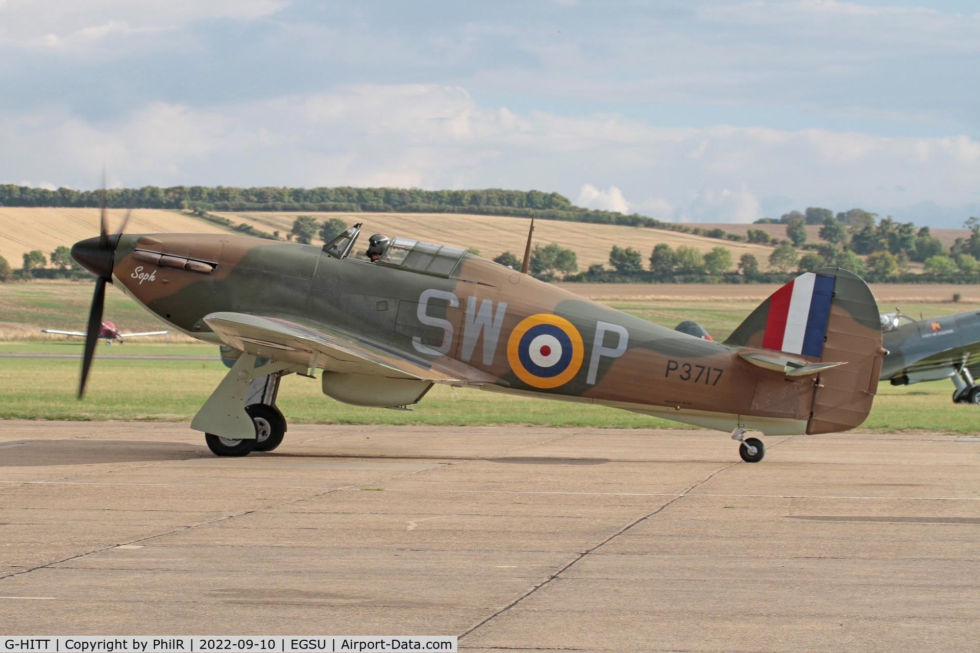 G-HITT, 1940 Hawker Hurricane I C/N Not found / see comment, P3717 (G-HITT) 1940 Hawker Hurricane l BoB Display Duxford