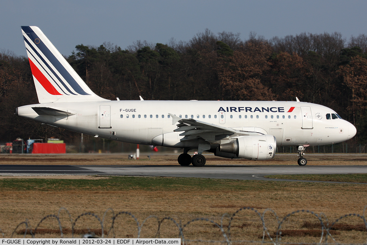 F-GUGE, 2003 Airbus A318-111 C/N 2100, at fra