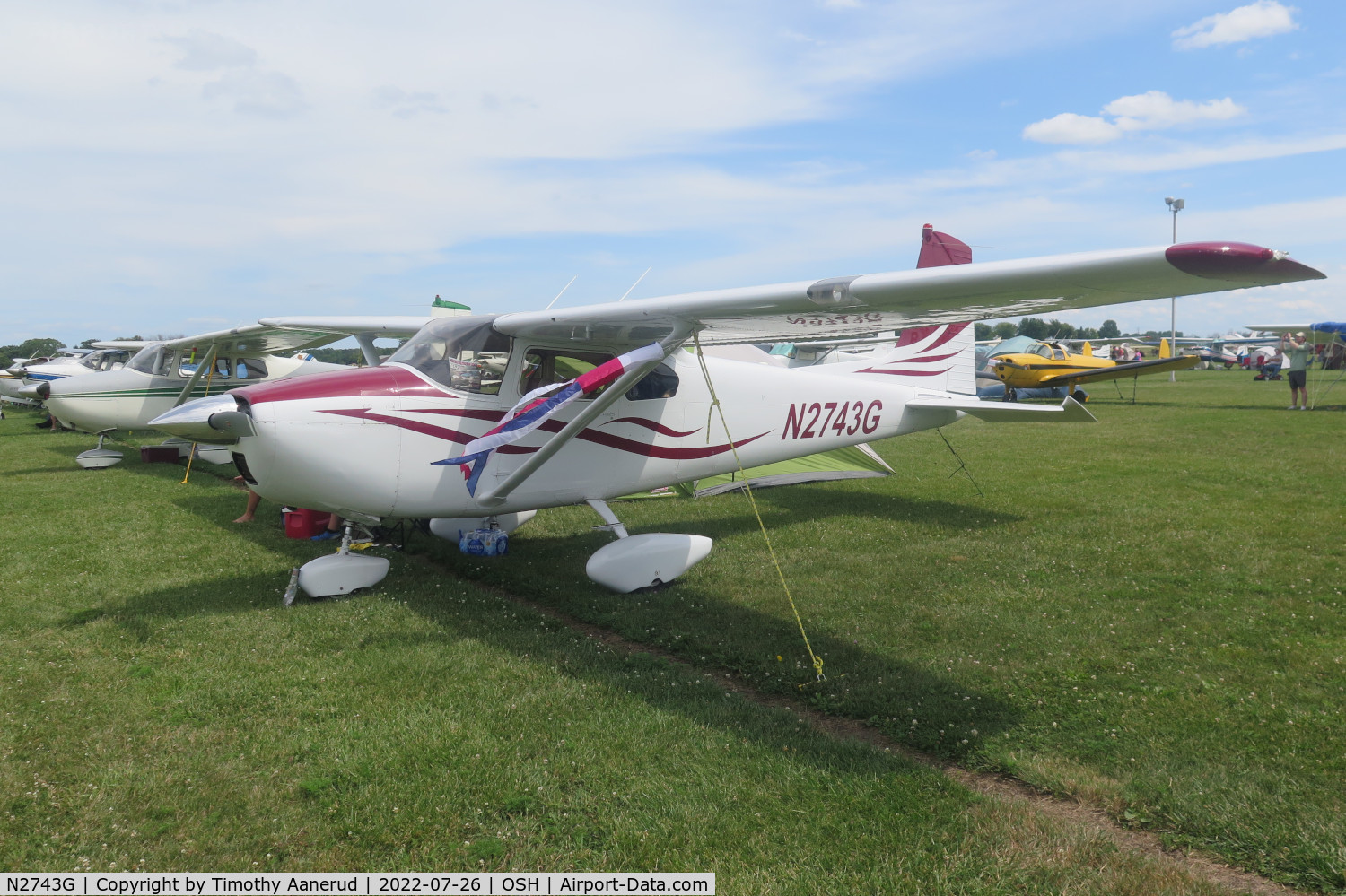 N2743G, 1959 Cessna 182B Skylane C/N 52043, 1959 Cessna 182B, c/n: 52043, AirVenture 2022