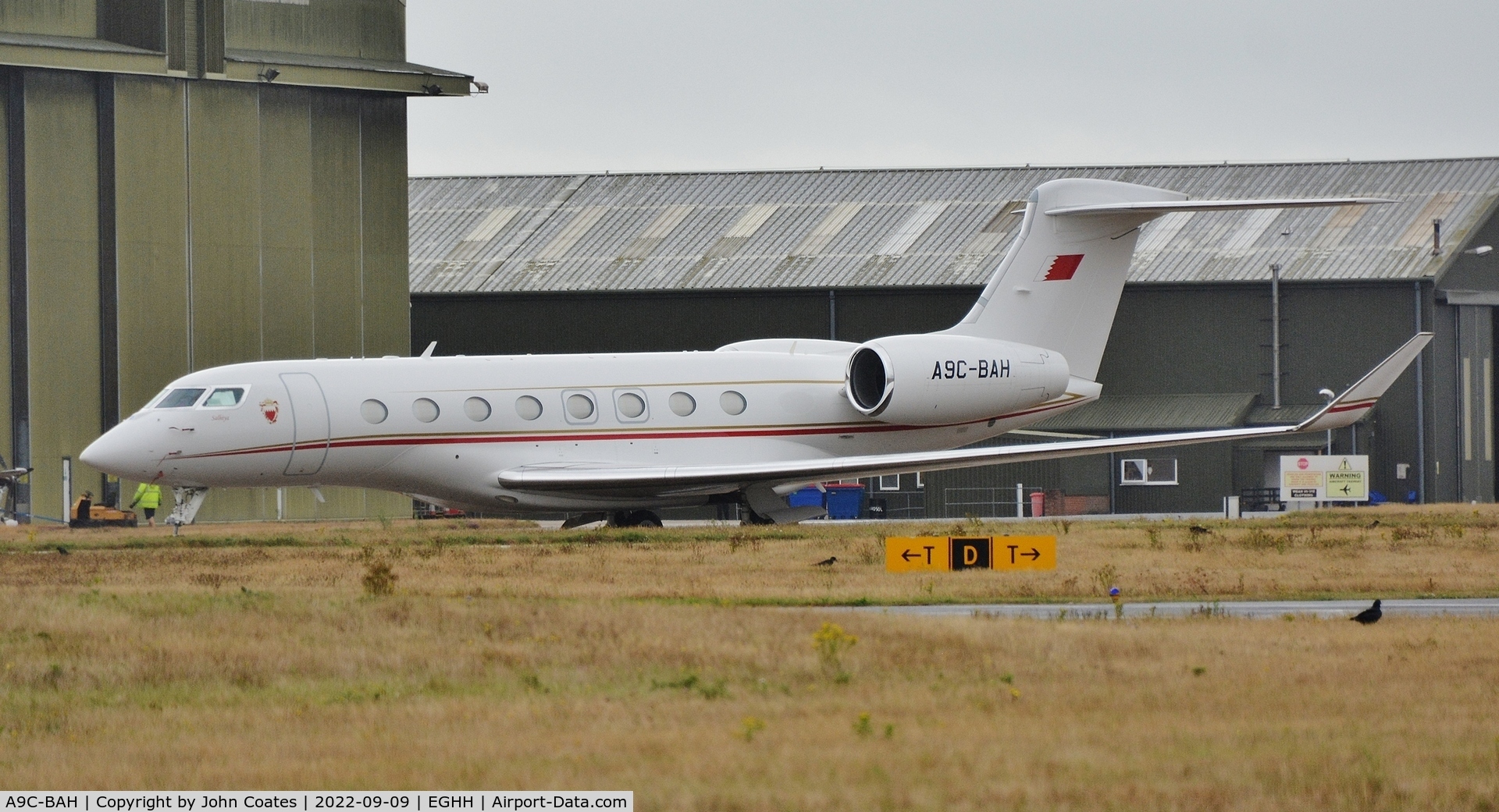 A9C-BAH, 2014 Gulfstream Aerospace G650 (G-VI) C/N 6081, Regular visitor