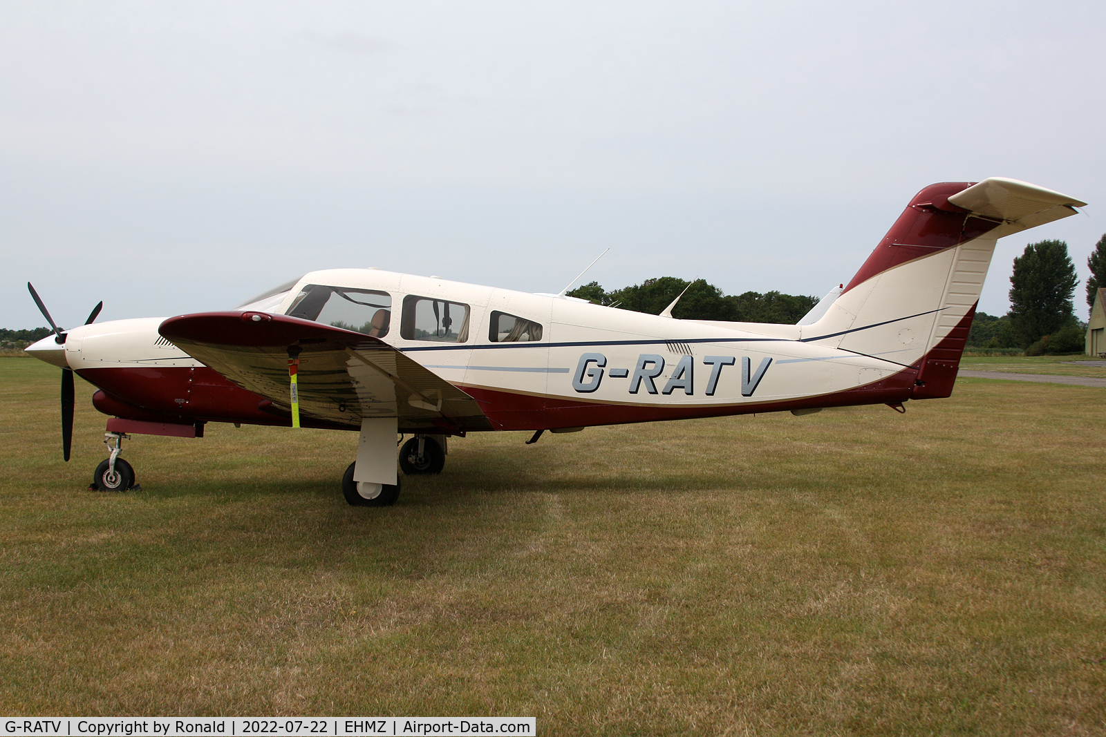 G-RATV, 1983 Piper PA-28RT-201T Turbo Arrow IV Arrow IV C/N 28R-8431005, at ehmz