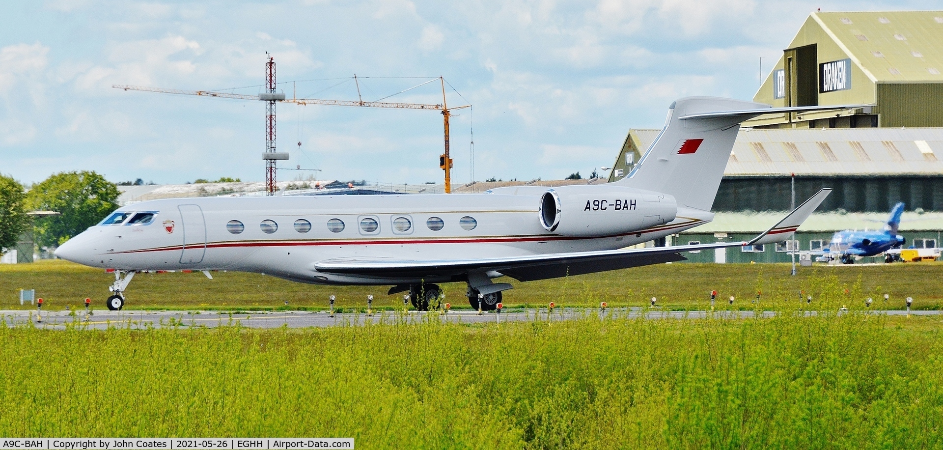 A9C-BAH, 2014 Gulfstream Aerospace G650 (G-VI) C/N 6081, Regular visitor