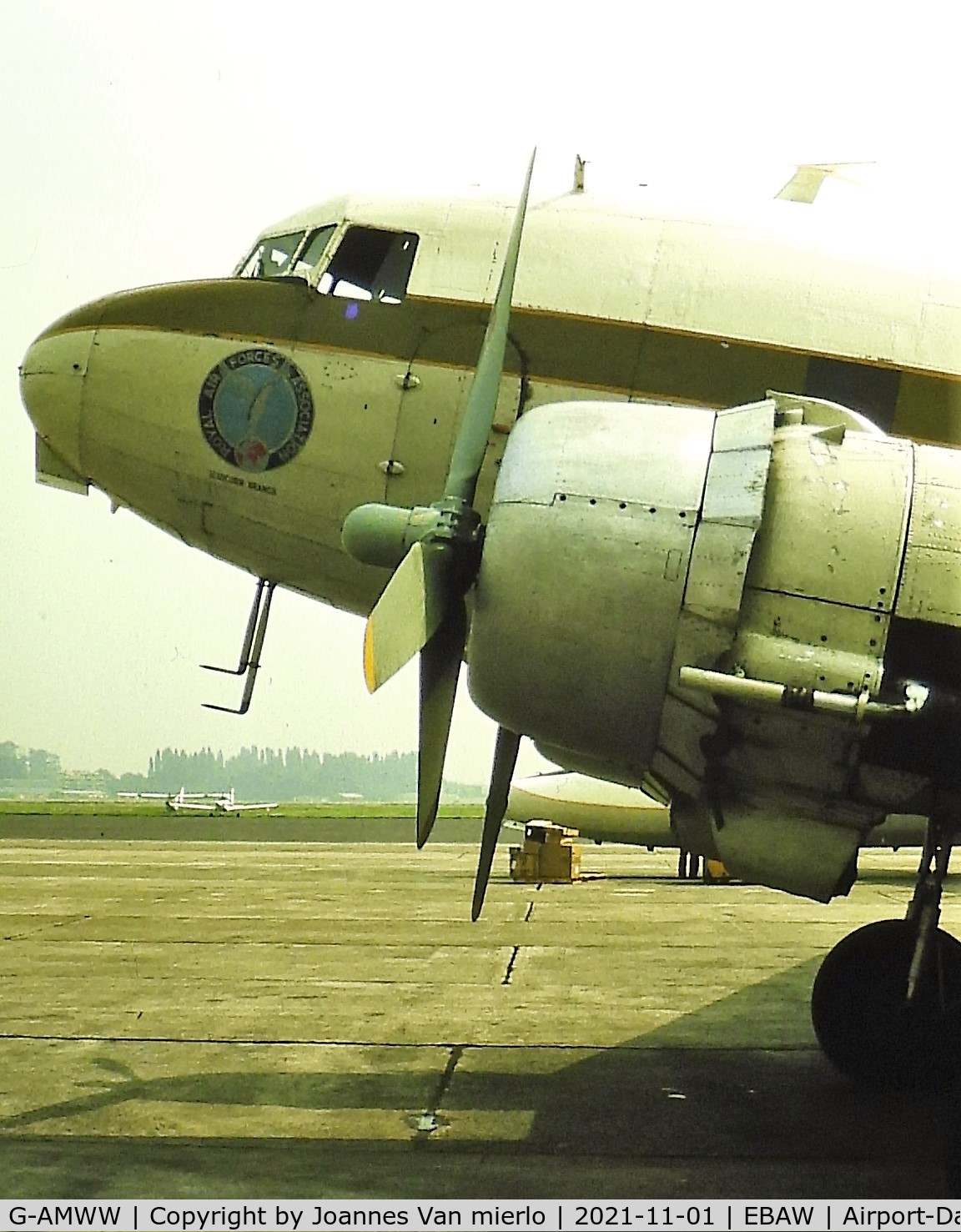 G-AMWW, 1944 Douglas C-47 Dakota 4 C/N 16262, Slide scan