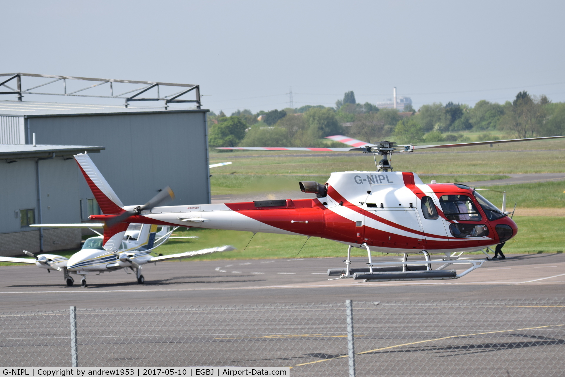 G-NIPL, 2013 Eurocopter AS-350B-3 Ecureuil Ecureuil C/N 7604, G-NIPL at Gloucestershire Airport.