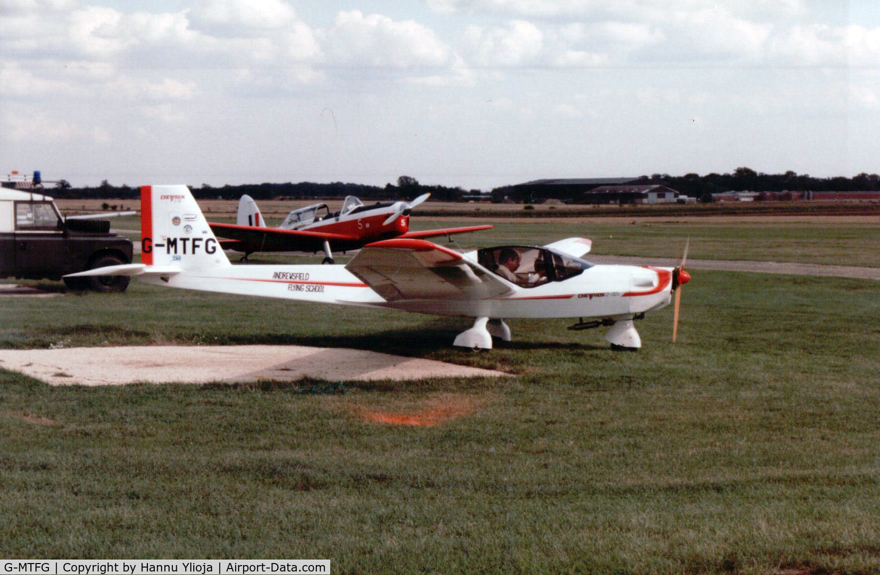 G-MTFG, 1987 AMF Chevvron 2-32 C/N 004, Andrewsfield Flying School
Taken at  EGSL Andrewsfield Aerodrome
 Saling Airfield Stebbing Great Dunmow Essex CM6 3TH