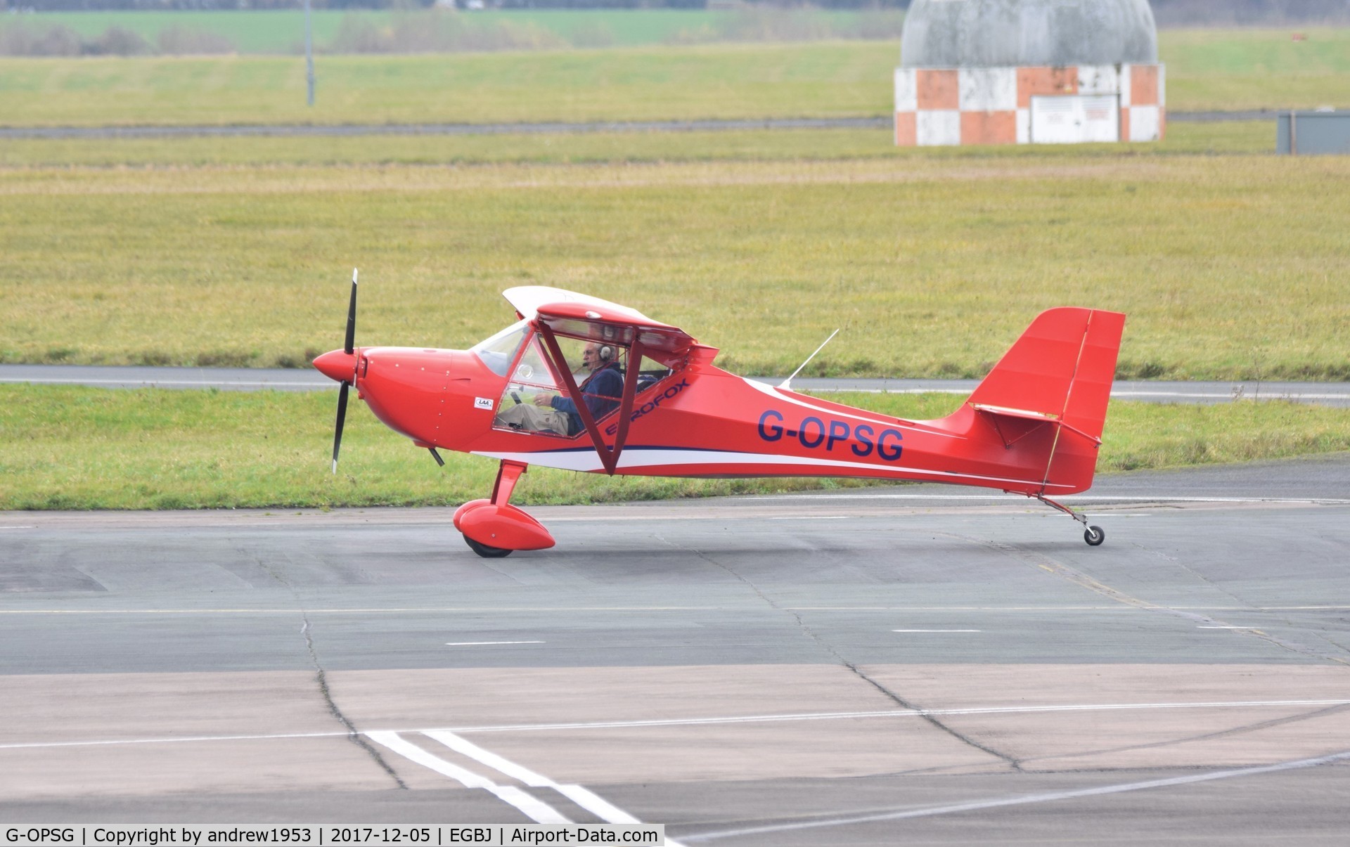 G-OPSG, 2013 Aeropro Eurofox 912(S) C/N LAA 376-15148, G-OPSG at Gloucestershire Airport.