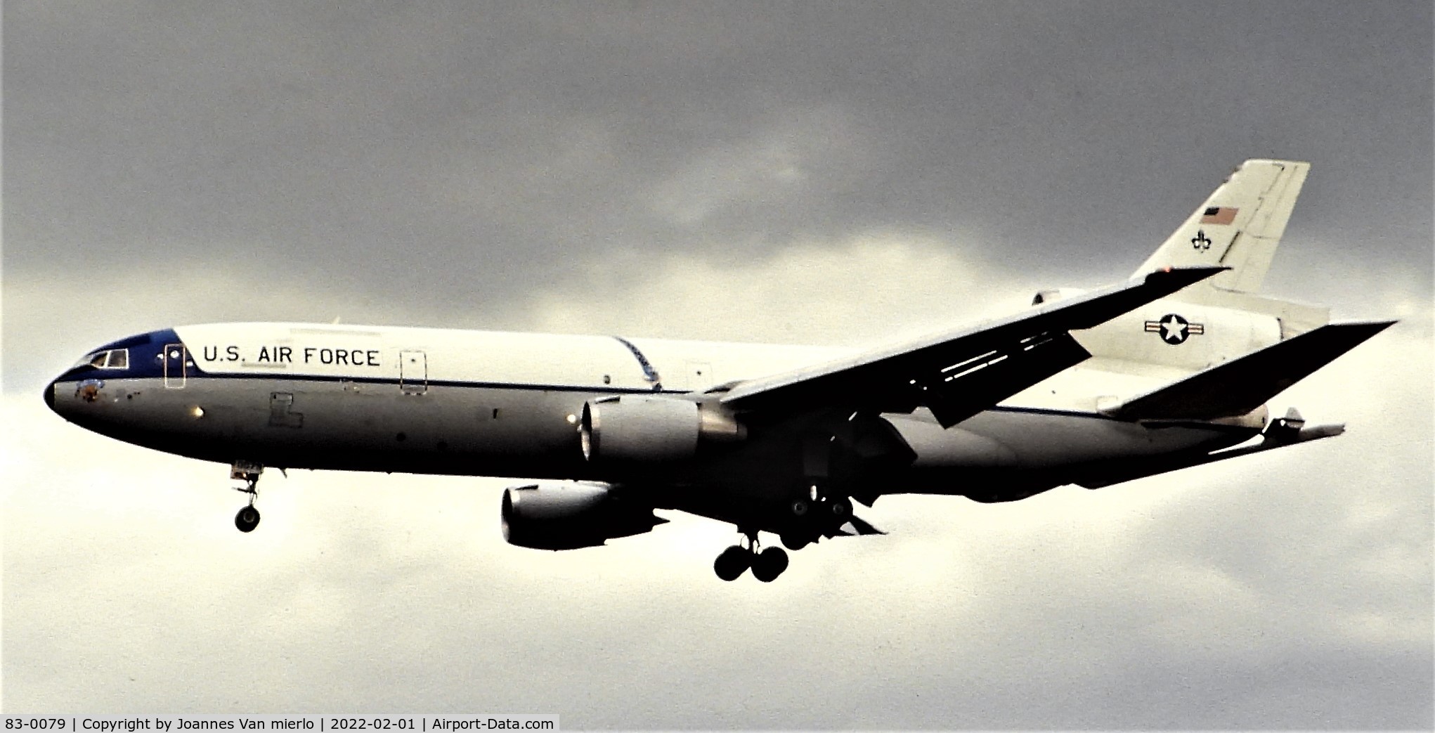 83-0079, 1983 McDonnell Douglas KC-10A Extender C/N 48220, Slide scan