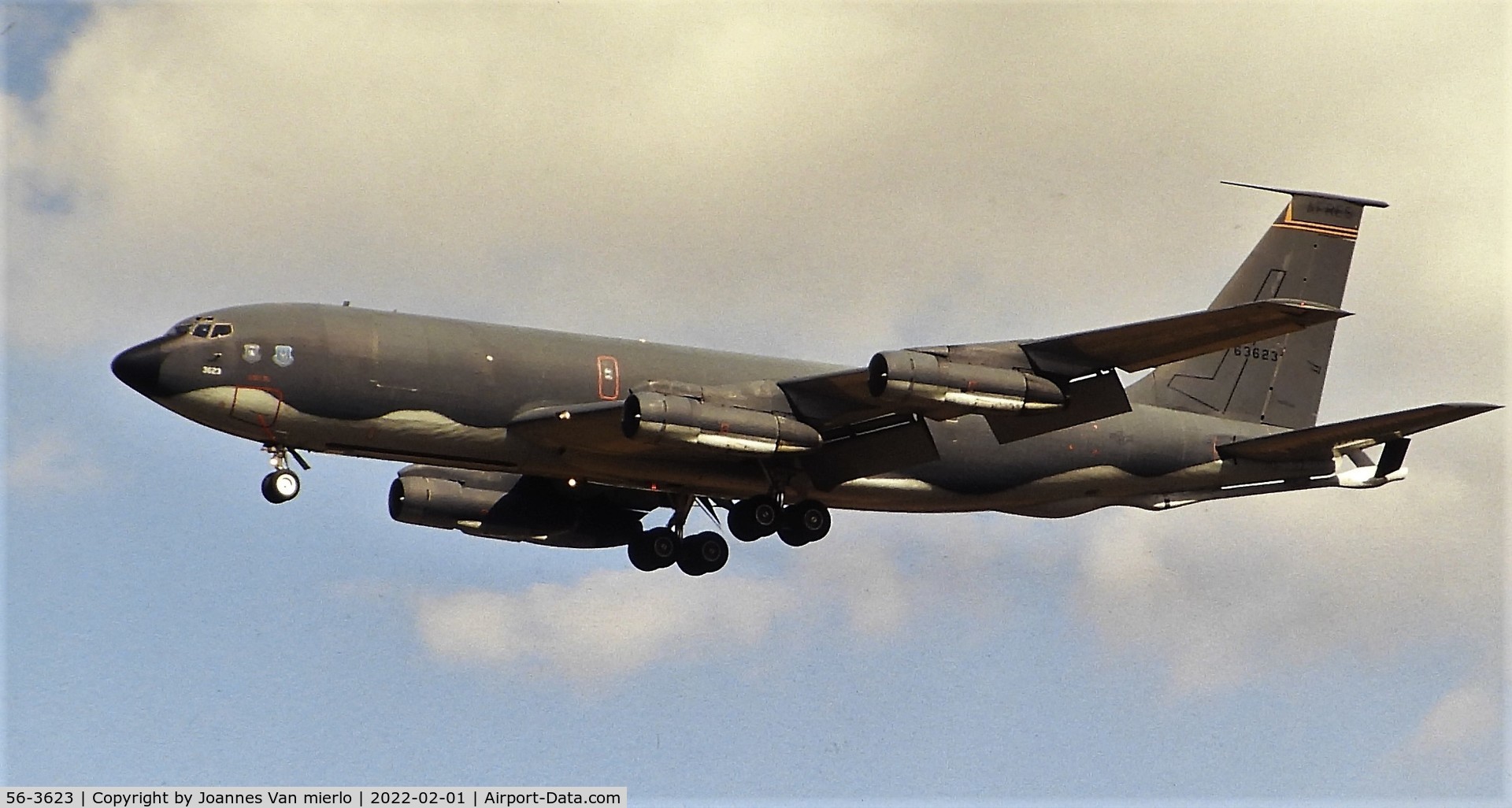 56-3623, 1956 Boeing KC-135E Stratotanker C/N 17372, Slide scan