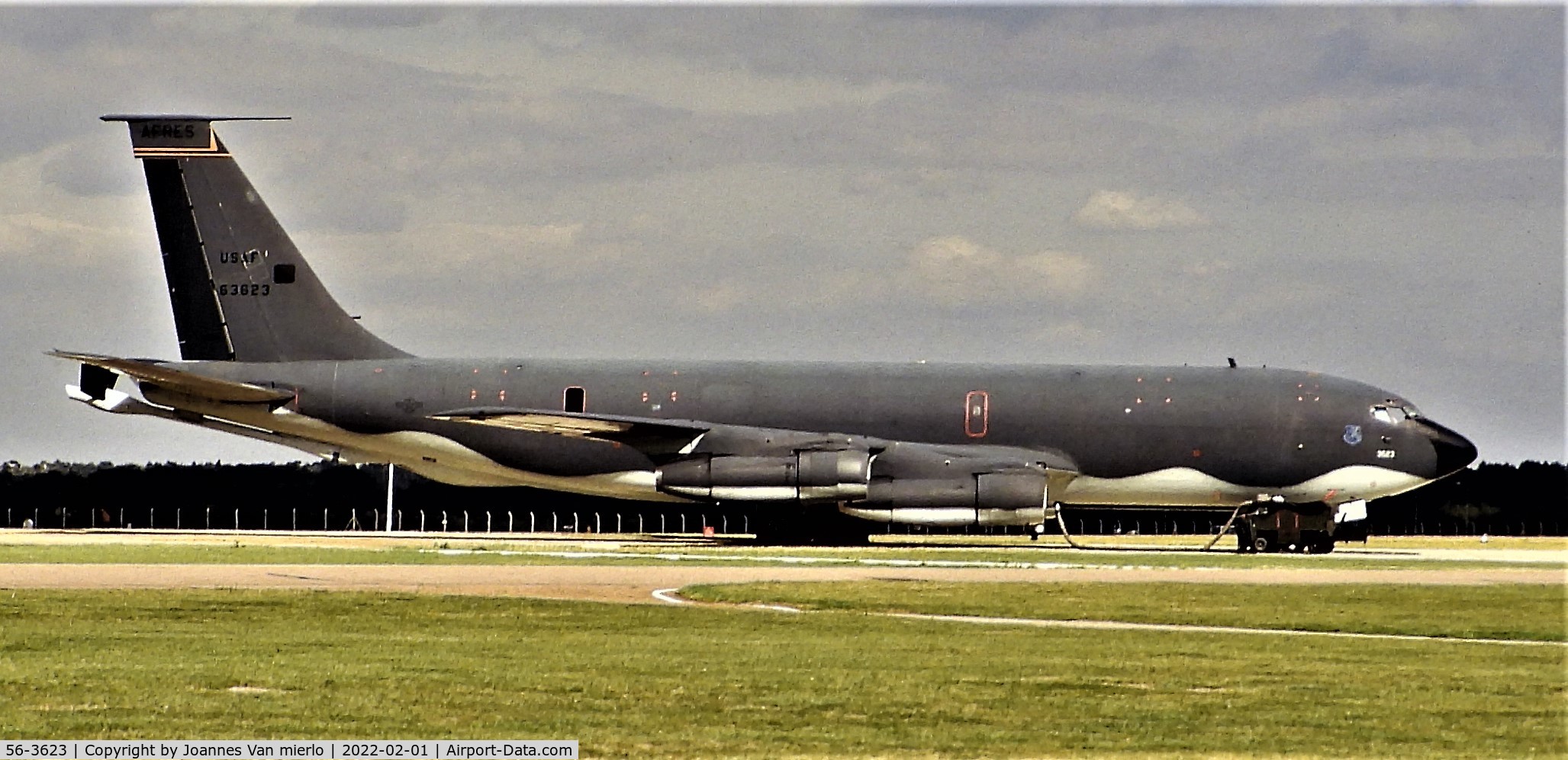 56-3623, 1956 Boeing KC-135E Stratotanker C/N 17372, Slide scan