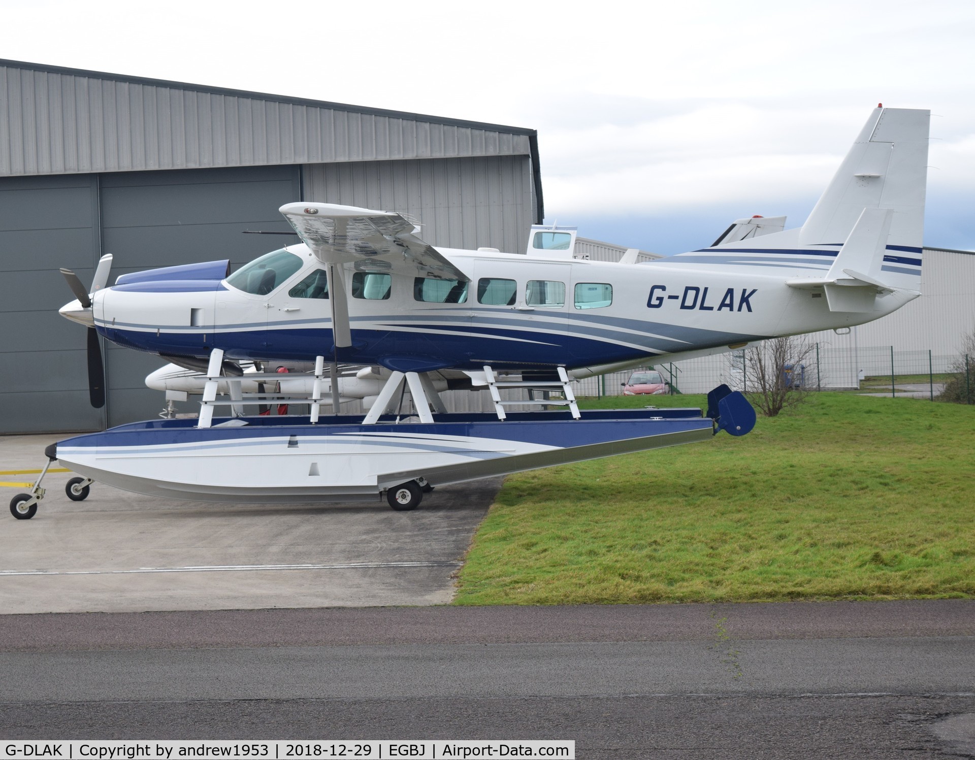 G-DLAK, 2001 Cessna 208 Caravan I C/N 20800340, G-DLAK at Gloucestershire Airport.