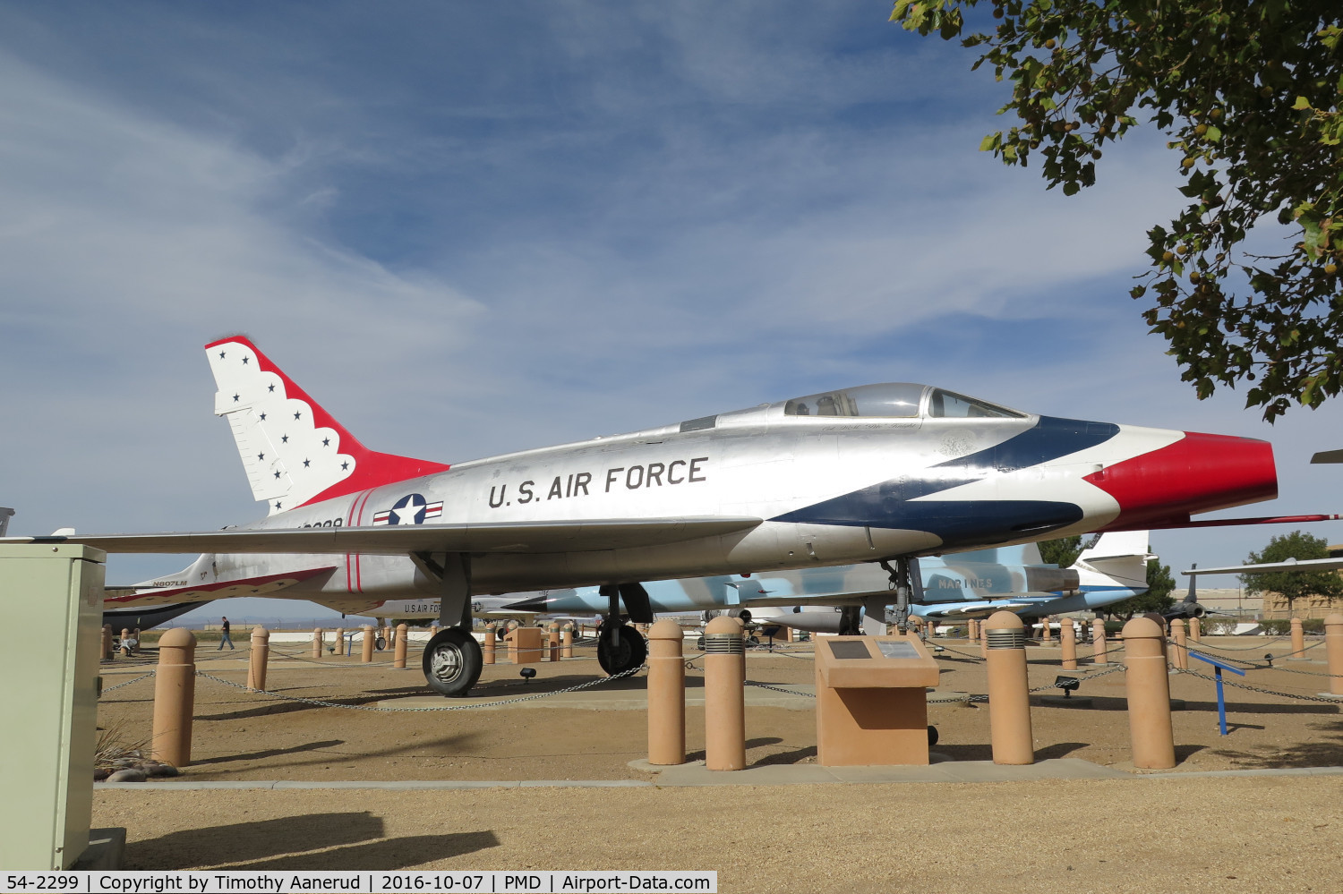 54-2299, 1954 North American F-100D Super Sabre C/N 223-179, 1954 North American F-100D Super Sabre, c/n: 223-179, 54-2299