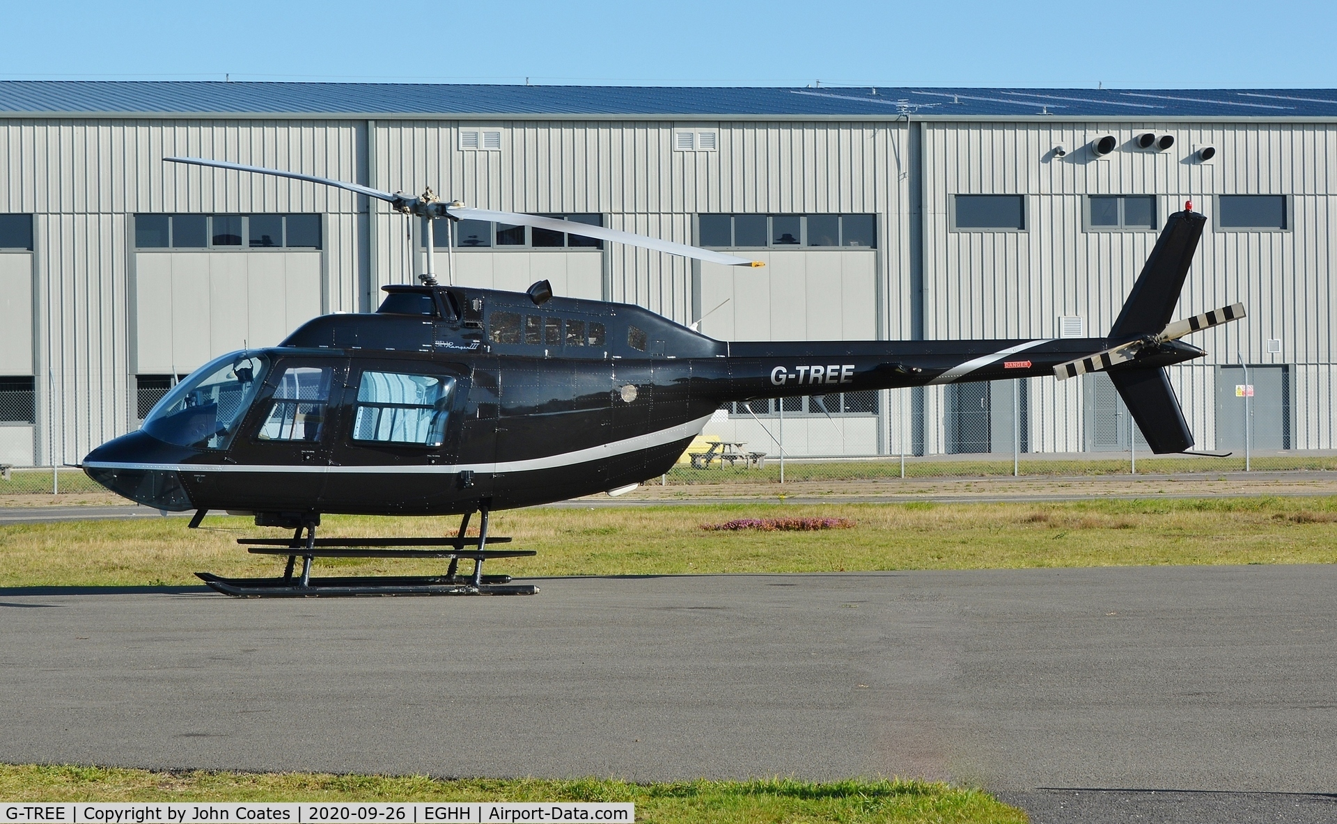 G-TREE, 1979 Bell 206B JetRanger III C/N 2826, At Bliss Avn.