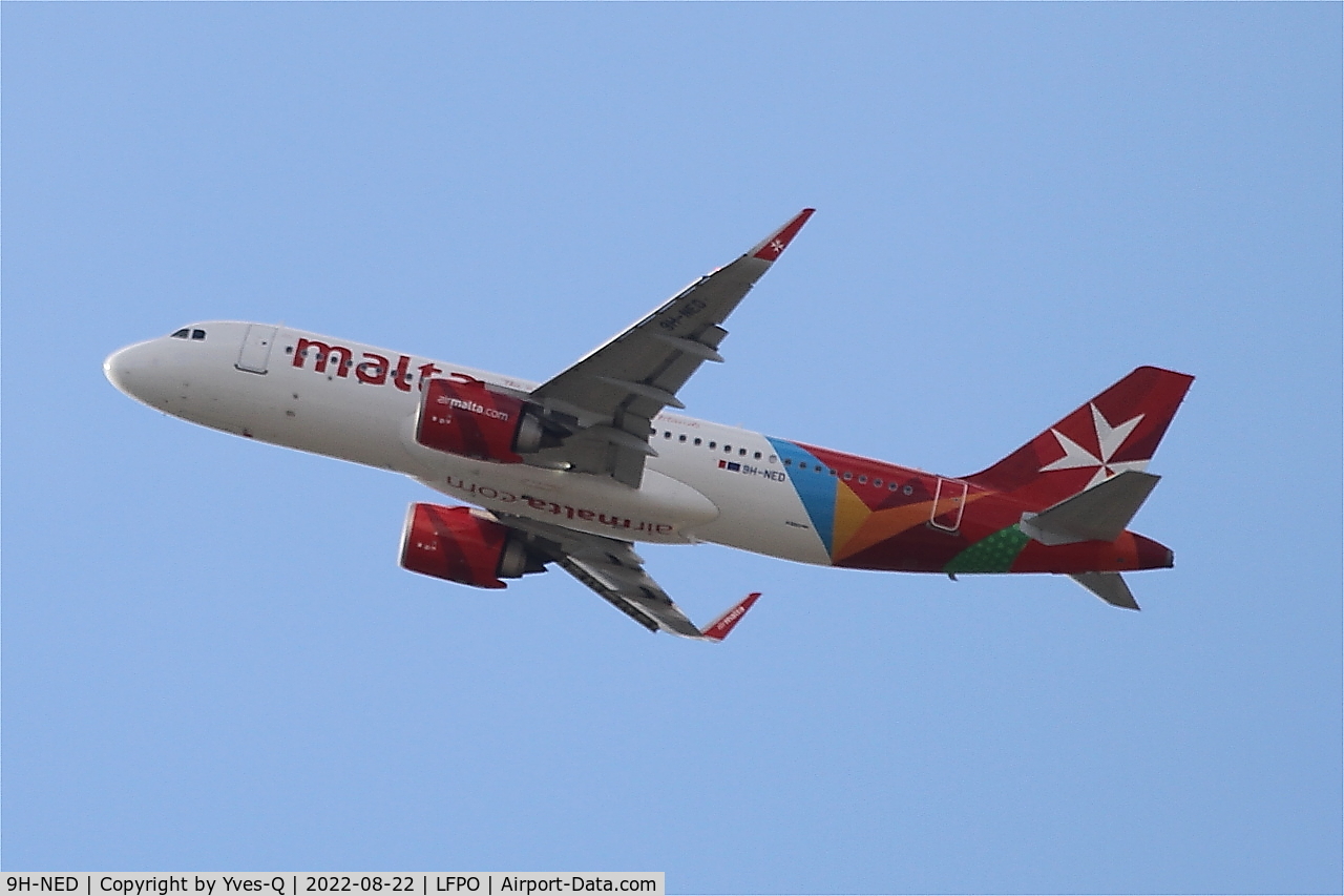 9H-NED, 2020 Airbus A320-251N C/N 10106, Airbus A320-251N, Climbing from rwy 24, Paris Orly Airport (LFPO-ORY)