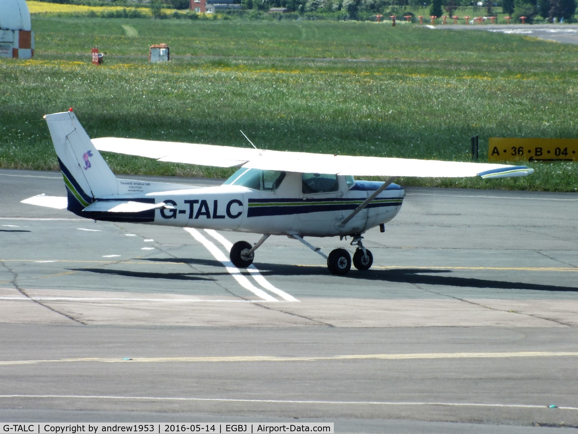 G-TALC, 1981 Cessna 152 C/N 152-84941, G-TALC at Gloucestershire Airport.