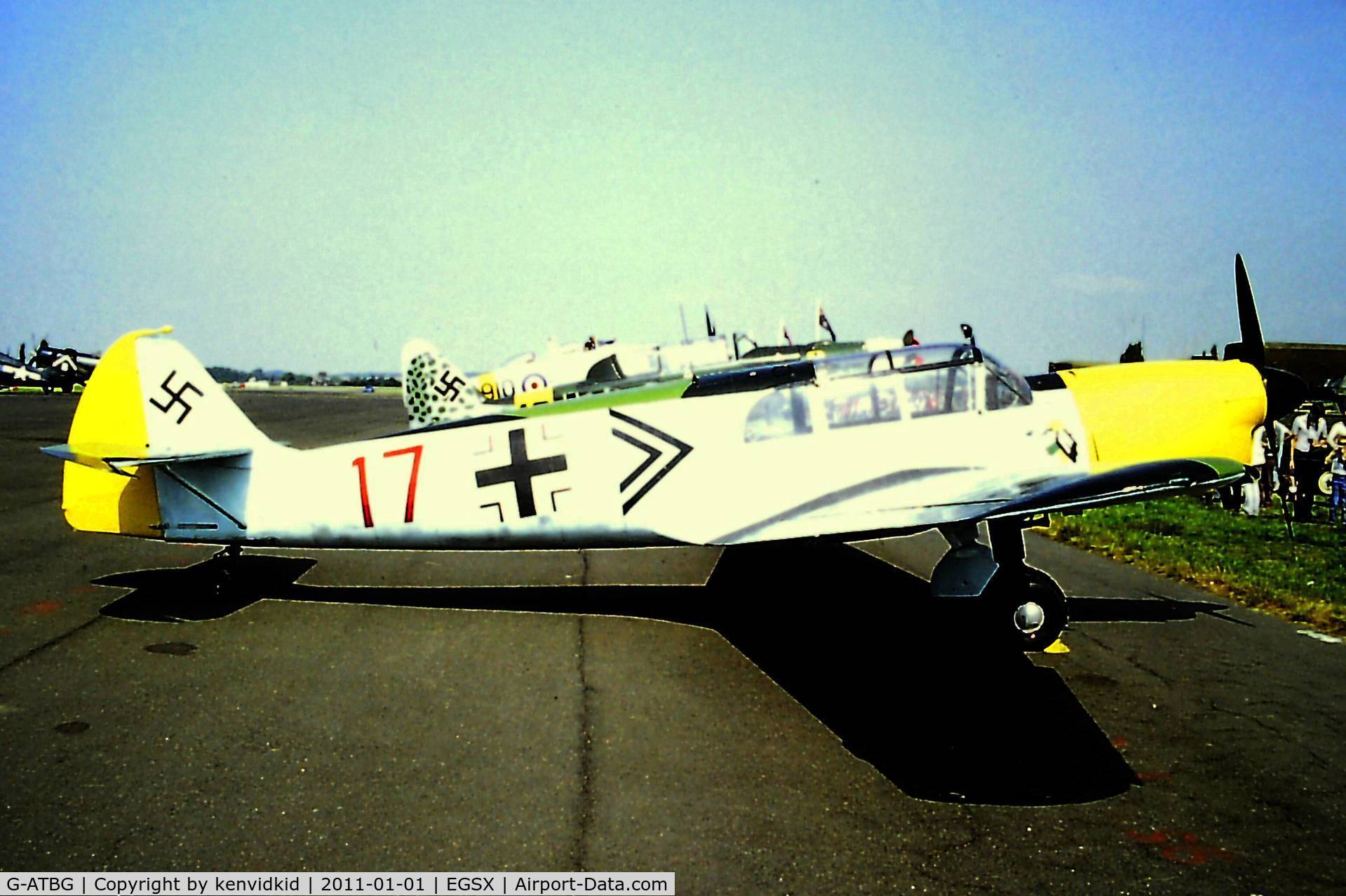 G-ATBG, 1945 Nord 1002 Pingouin II C/N 121, At North Weald.
