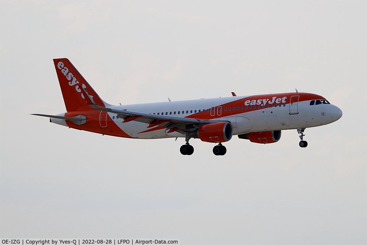 OE-IZG, 2015 Airbus A320-214 C/N 6856, Airbus A320-214, On final rwy 06, Paris Orly Airport (LFPO-ORY)