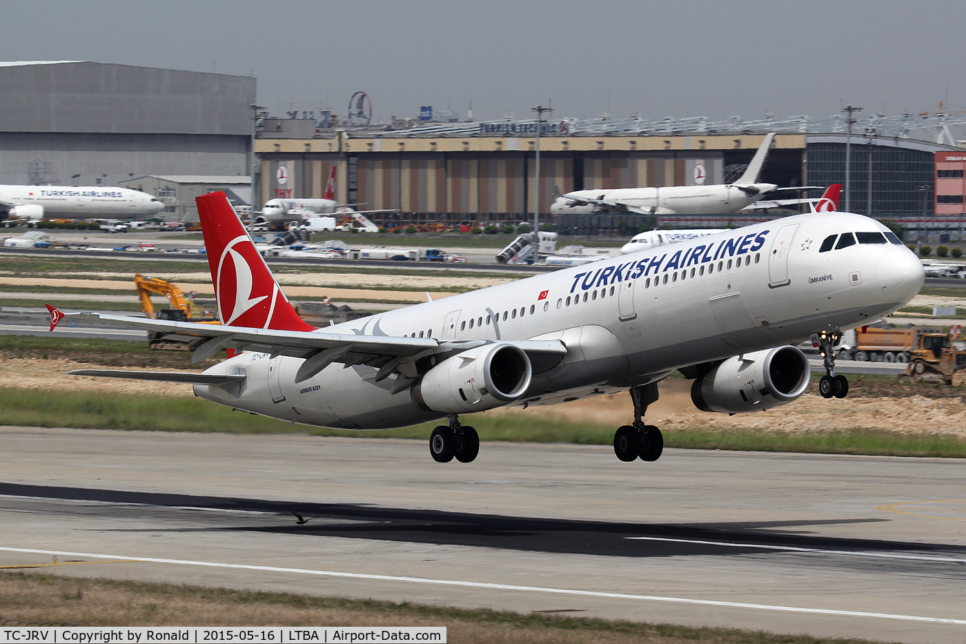 TC-JRV, 2012 Airbus A321-231 C/N 5077, at ist