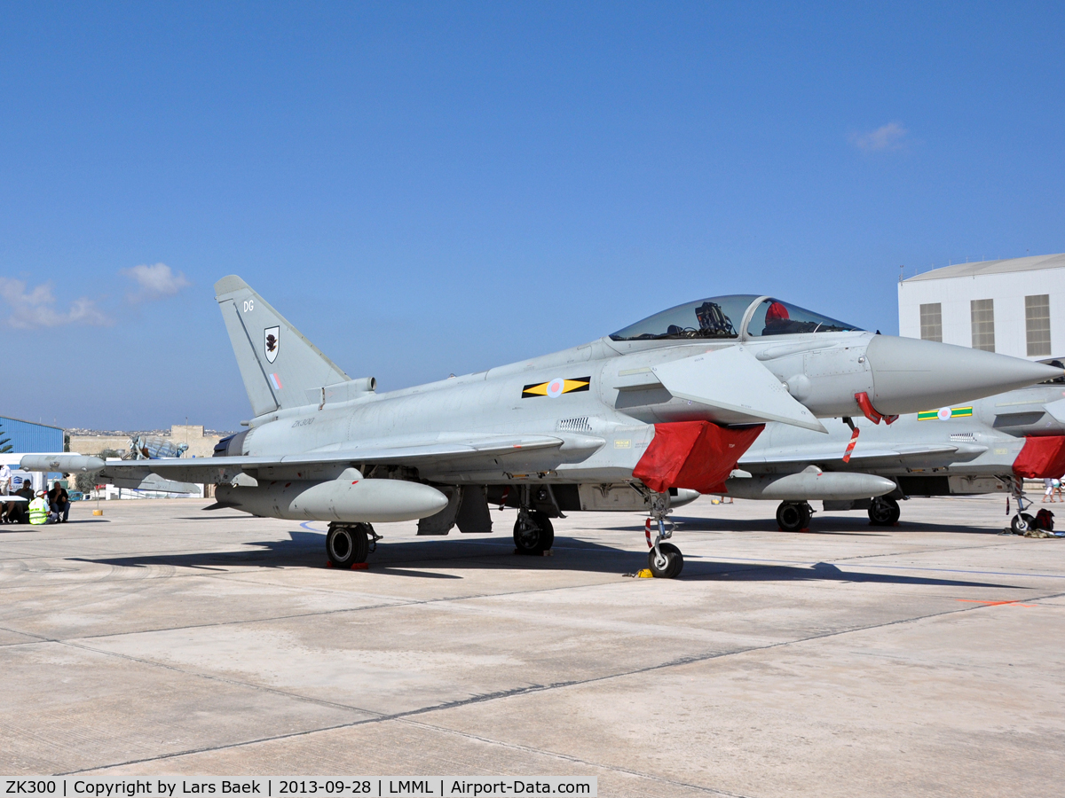ZK300, 2009 Eurofighter EF-2000 Typhoon FGR.4 C/N BS052, Malta Air Show 2013