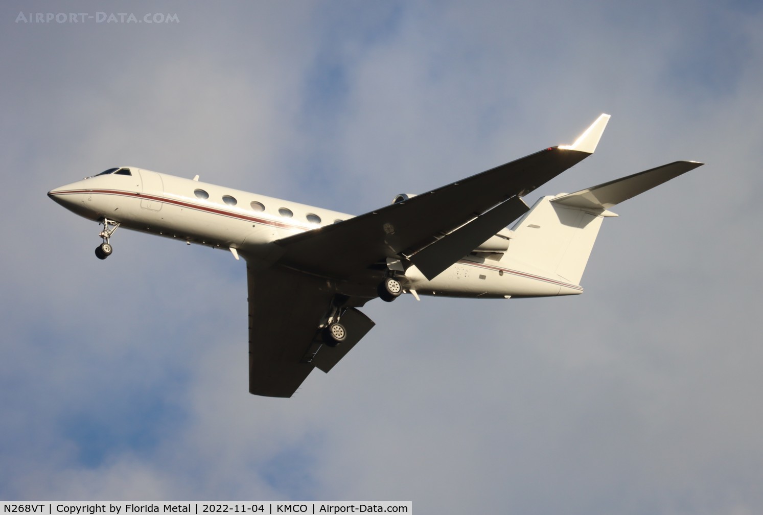 N268VT, 1993 Gulfstream Aerospace G-IV C/N 1220, MCO 2022