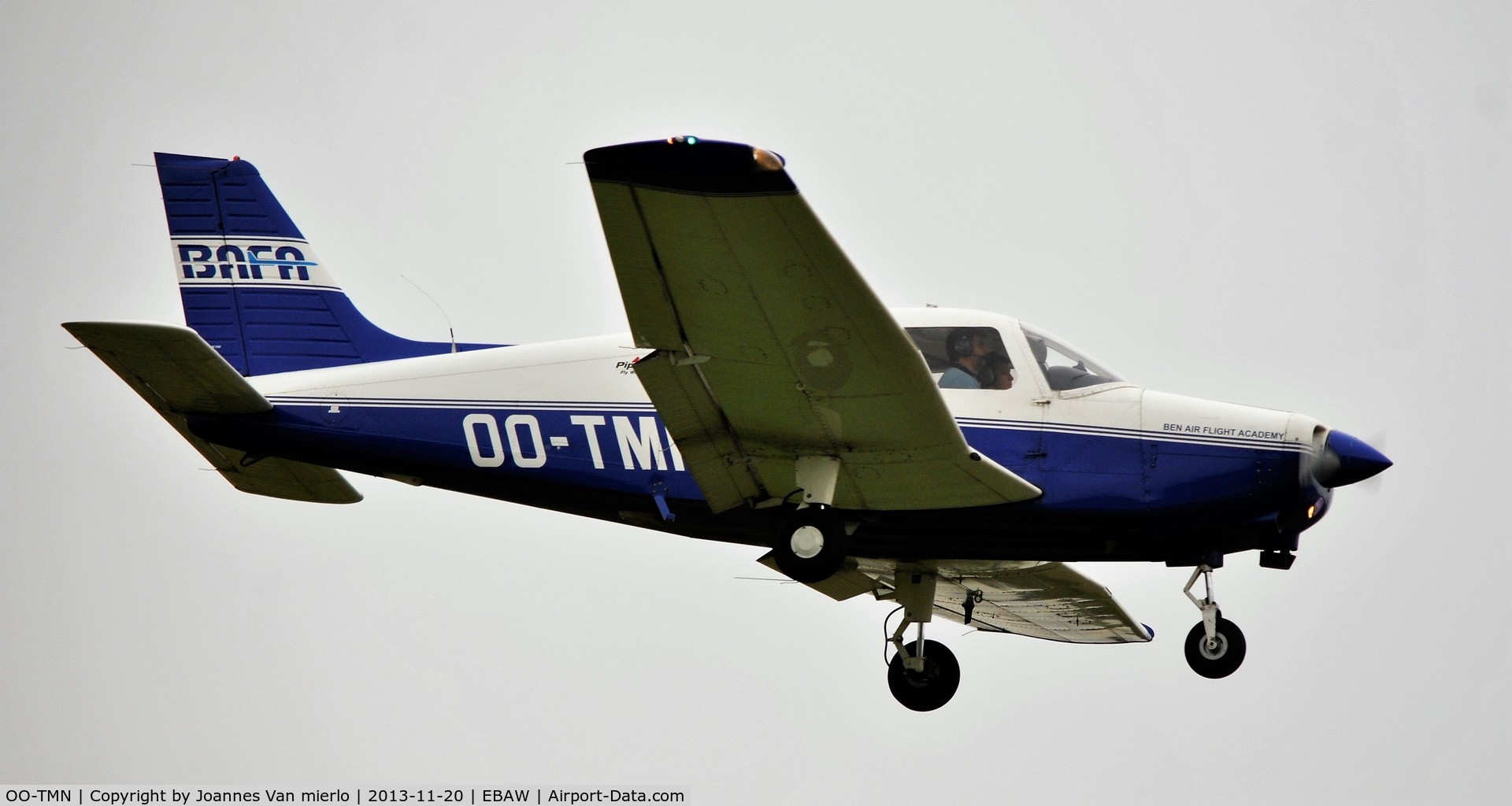 OO-TMN, 2008 Piper PA-28-161 Warrior III C/N 2842307, Antwerp