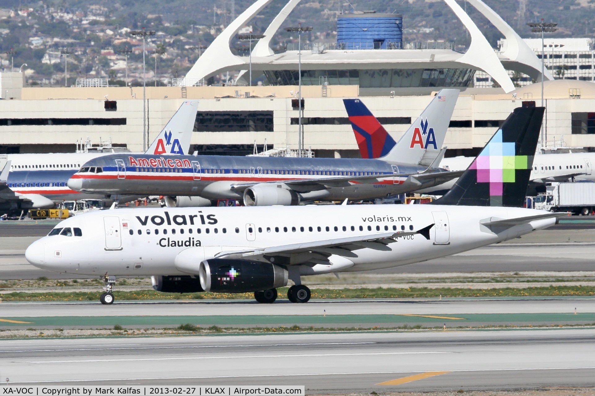 XA-VOC, 2006 Airbus A319-132 C/N 2997, Volaris A319, XA-VOC at LAX