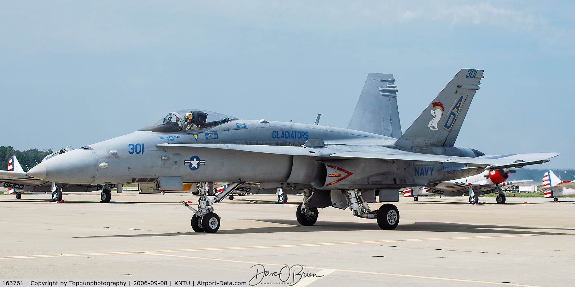 163761, 1989 McDonnell Douglas F/A-18C Hornet C/N 0839, Legacy Demo jet heading back to the ramp.