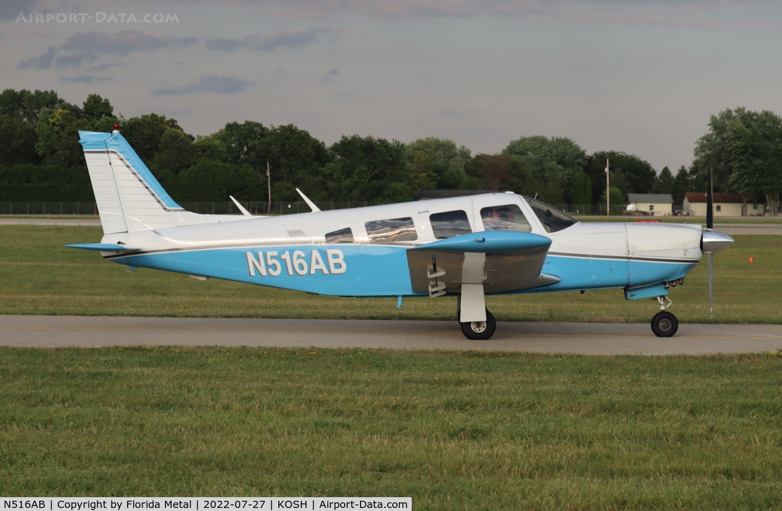 N516AB, 1976 Piper PA-32R-300 Cherokee Lance C/N 32R-7680378, OSH 2022