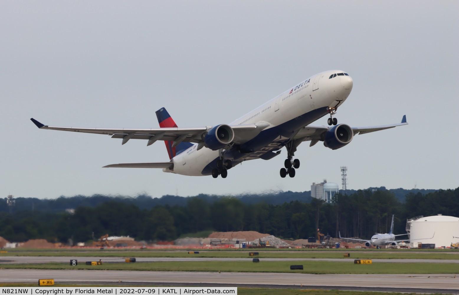 N821NW, 2007 Airbus A330-323 C/N 0865, ATL 2022