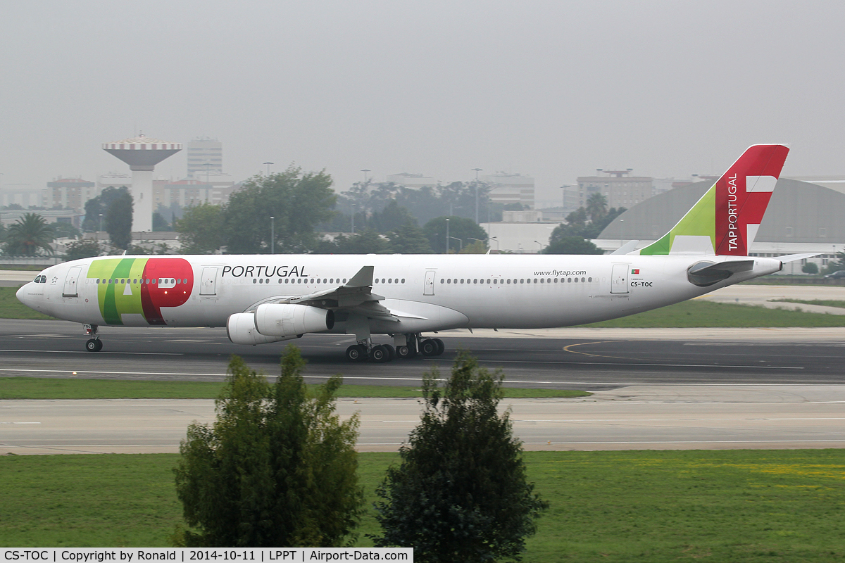 CS-TOC, 1995 Airbus A340-312 C/N 079, at lis