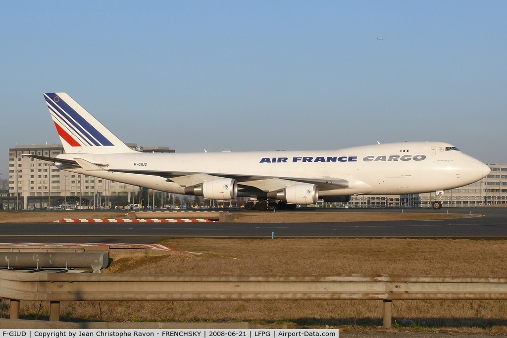 F-GIUD, 2004 Boeing 747-428F/ER/SCD C/N 32870, Air France Cargo